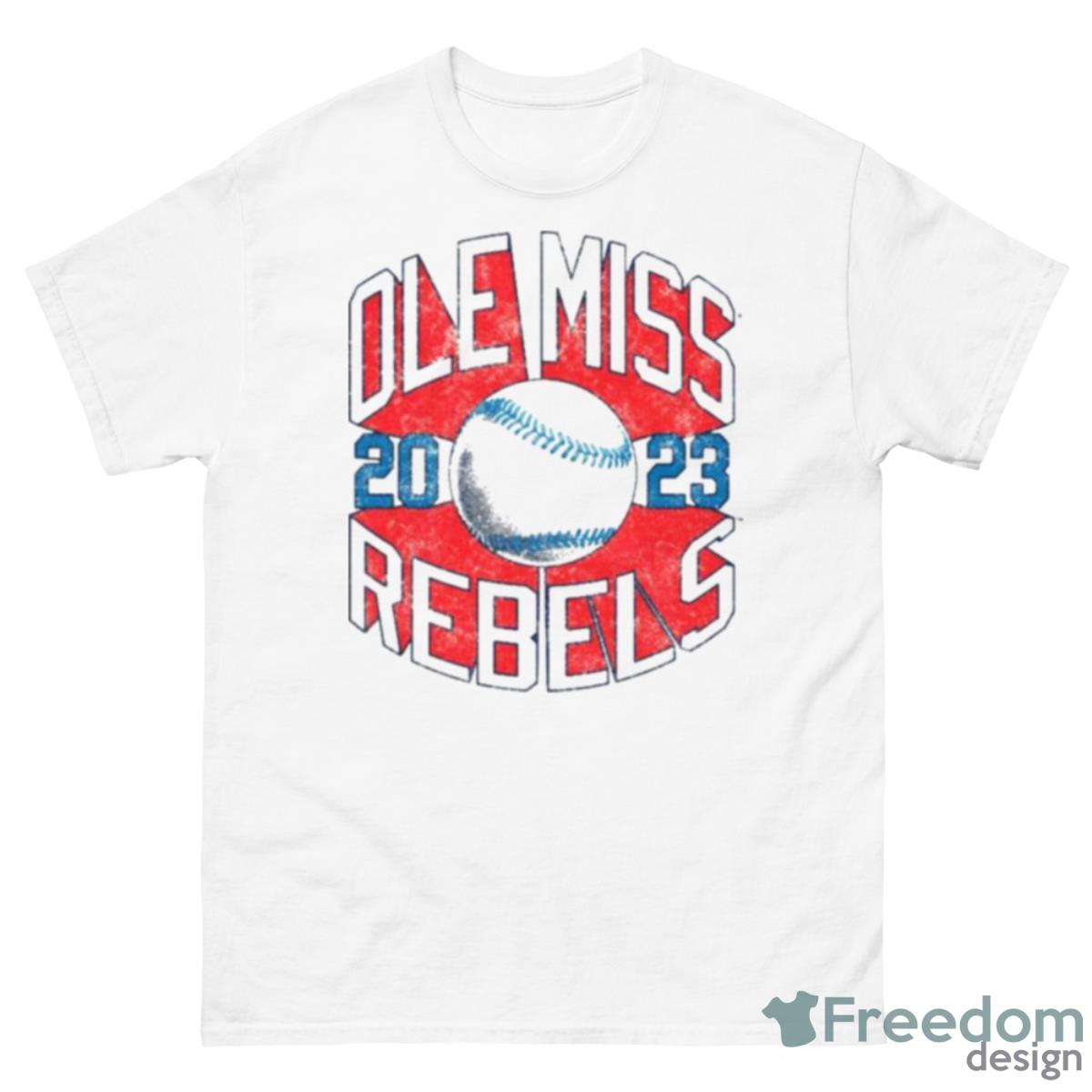 Ole Miss Rebels 2023 Basketball Retro Shirt - 500 Men’s Classic Tee Gildan