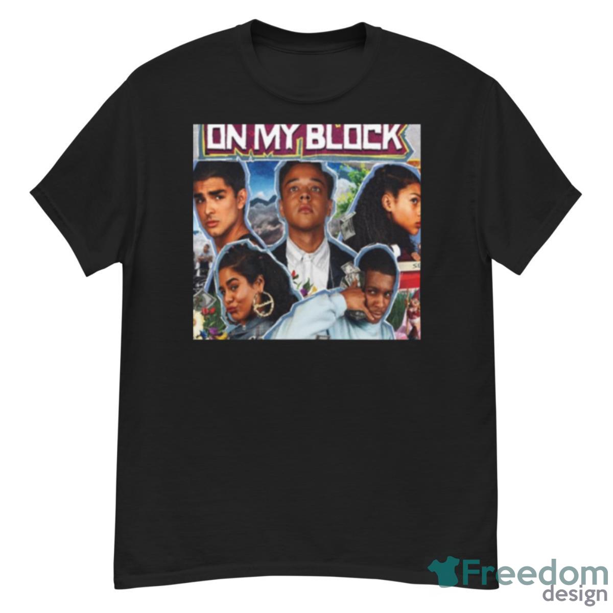 On My Block Collage Shirt - G500 Men’s Classic T-Shirt