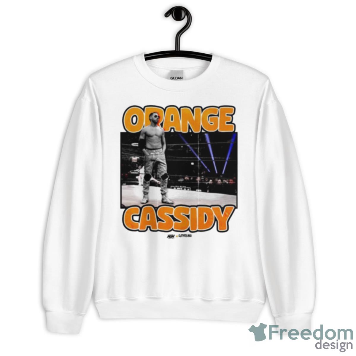 Orange Cassidy Legacy Shirt - Unisex Heavy Blend Crewneck Sweatshirt