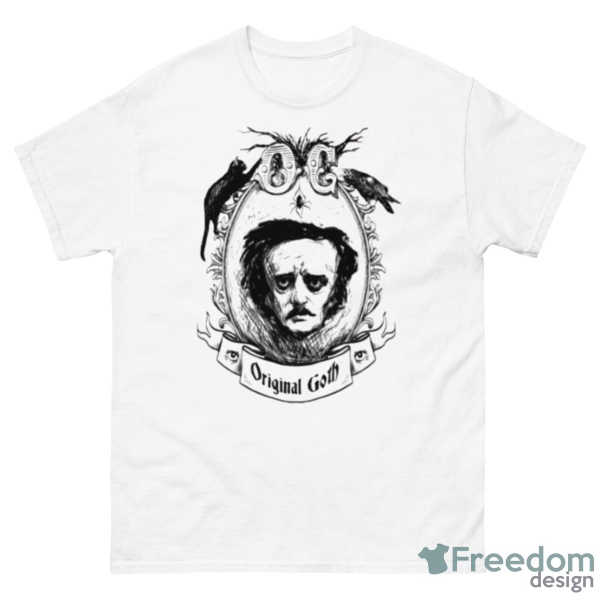 Original Goth Edgar Allan Poe Shirt - 500 Men’s Classic Tee Gildan