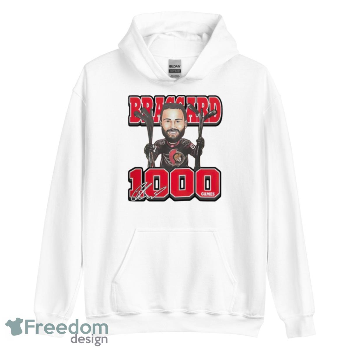 Ottawa Senators Derick Brassard 1000th Game Shirt - Unisex Heavy Blend Hooded Sweatshirt Ottawa Senators Derick Brassard 1000th Game Shirt - Unisex Heavy Blend Hooded Sweatshirt