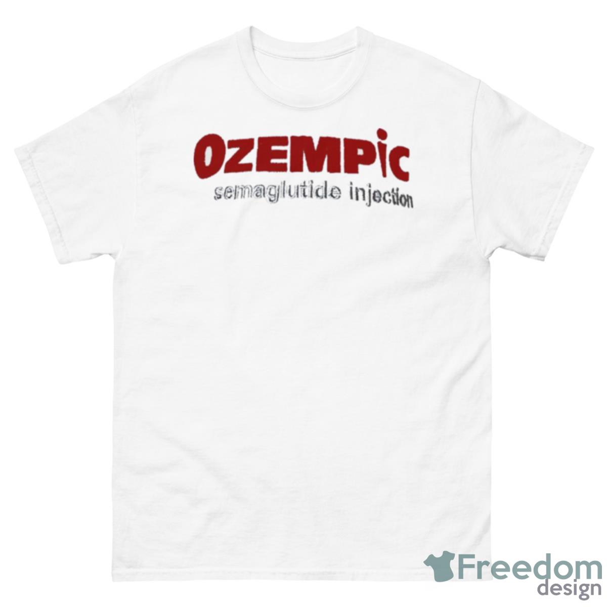 Ozempic Semaglutide Injection Shirt - 500 Men’s Classic Tee Gildan