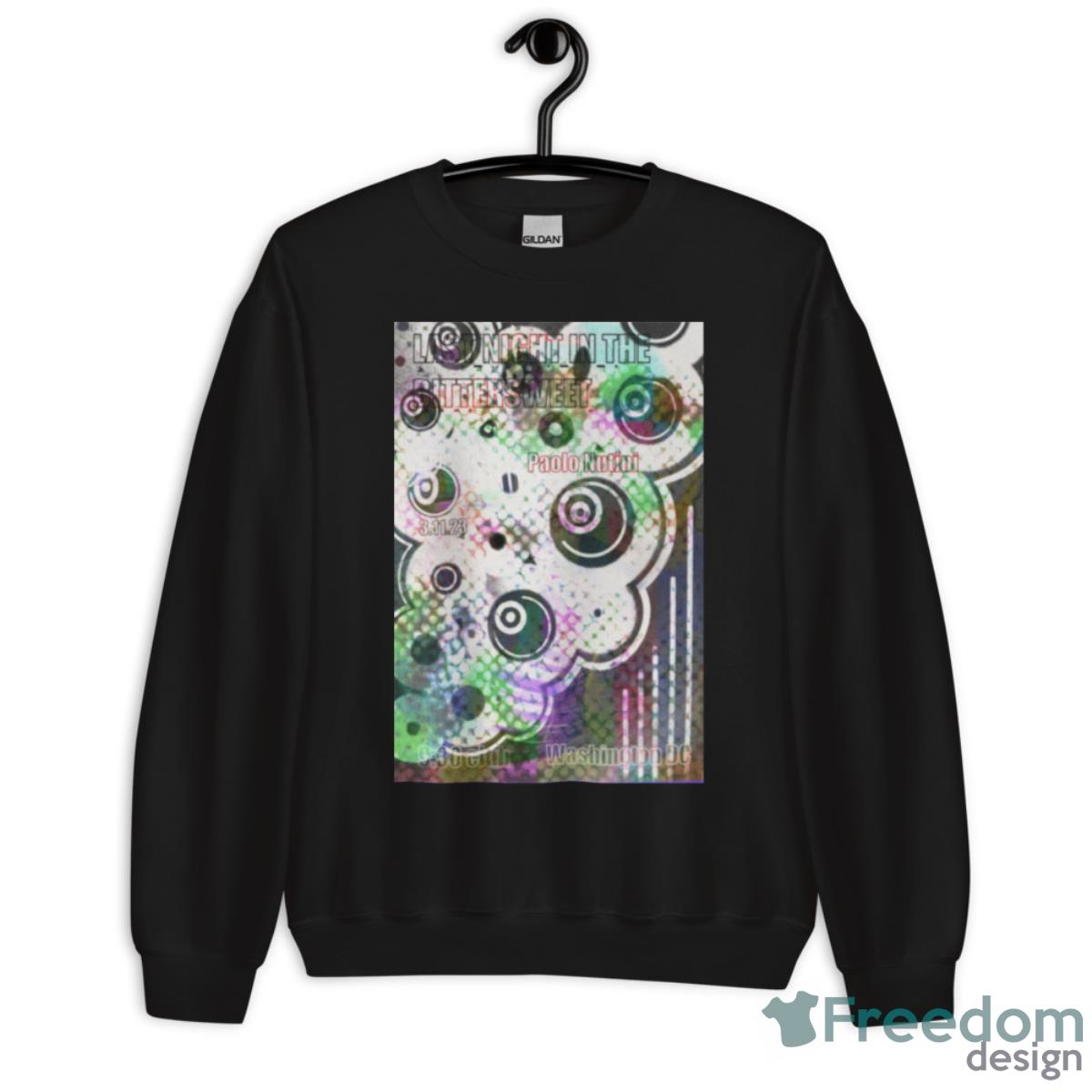Paolo Nutini March 11, 2023 Washington DC Tour Poster Shirt image Paolo Nutini March 11, 2023 Washington DC Tour Poster Shirt - Unisex Crewneck Sweatshirt