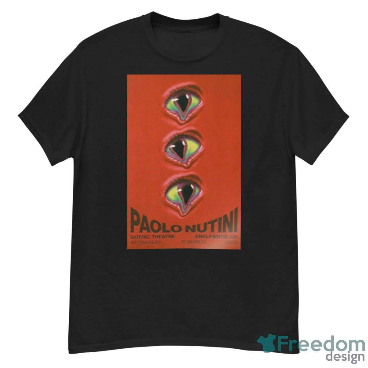 Paolo Nutini March 15 2023 Gothic Theatre Englewood Colorado Poster Shirt - G500 Men’s Classic T-Shirt