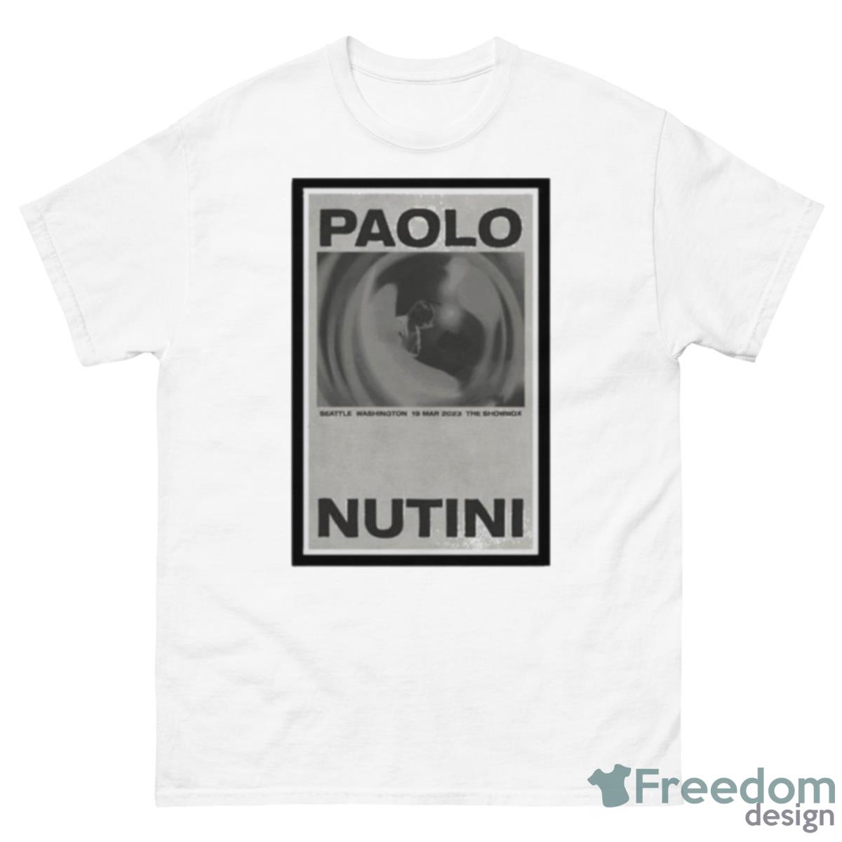 Paolo Nutini March 19 2023 Seattle Washington The Showbox Poster Shirt - 500 Men’s Classic Tee Gildan