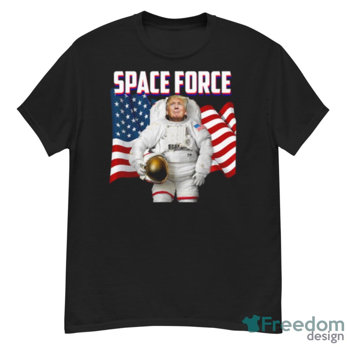 Patriotic Space Force American Flag Donald Trump Shirt - G500 Men’s Classic T-Shirt