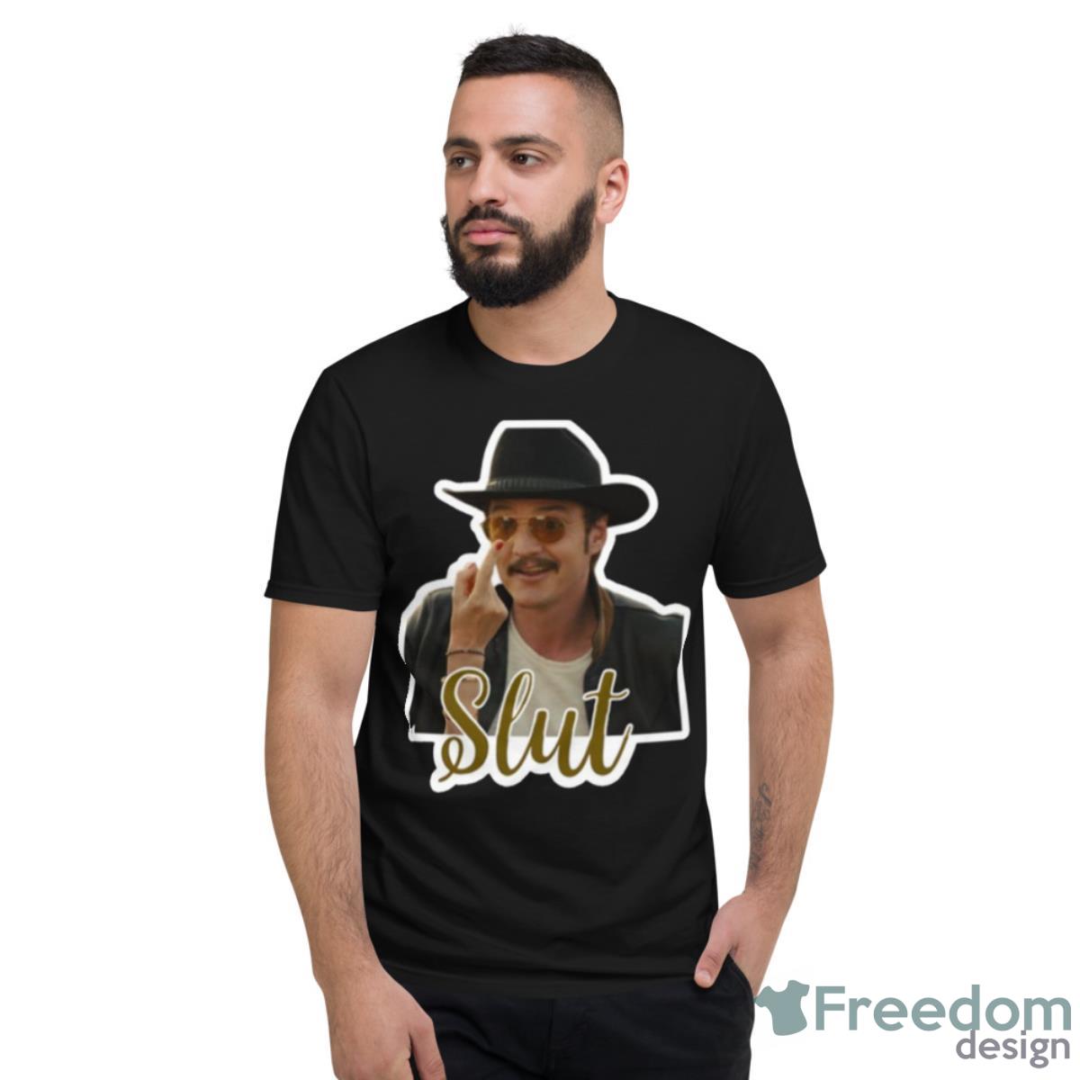 Pedro’s Slut Era Kingsman Whiskey Agent Shirt - Short Sleeve T-Shirt