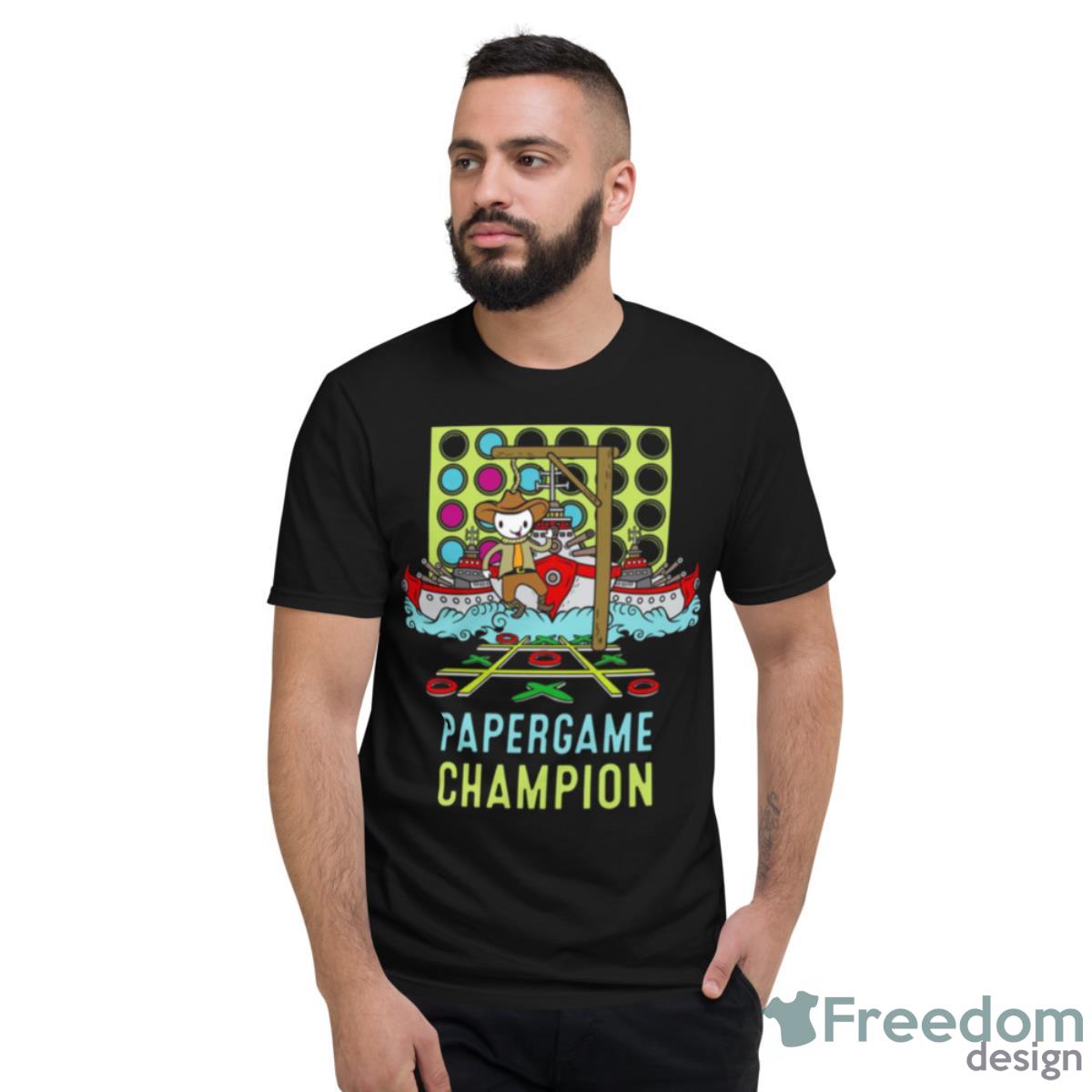 Pen And Paper Game Wars Hangman Shirt - Short Sleeve T-Shirt