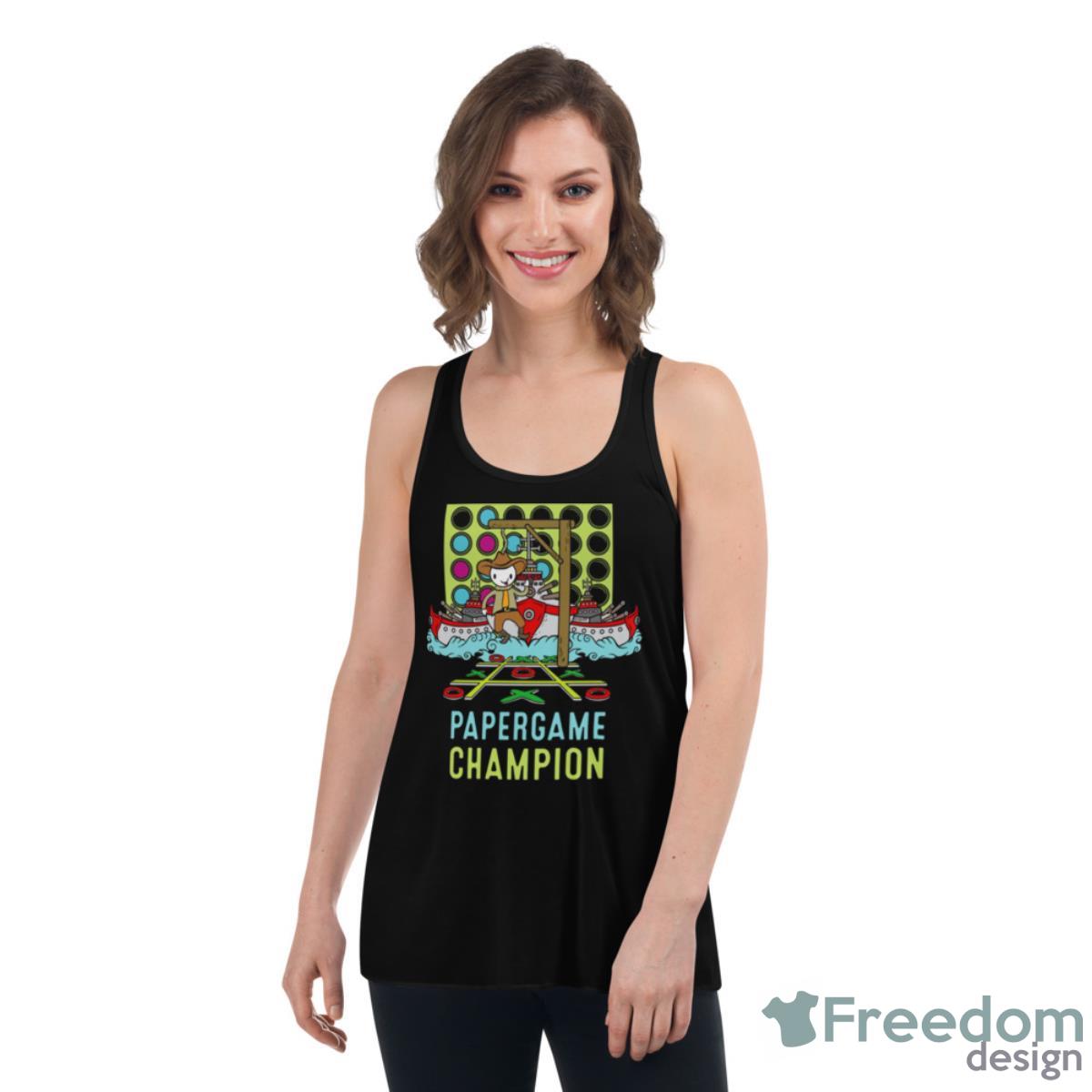 Pen And Paper Game Wars Hangman Shirt - Womens Flowy Racerback Tank Pen And Paper Game Wars Hangman Shirt - Womens Flowy Racerback Tank