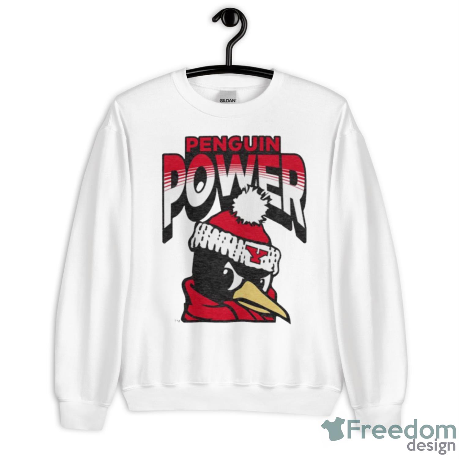 Penguin Power Logo Shirt - Unisex Heavy Blend Crewneck Sweatshirt