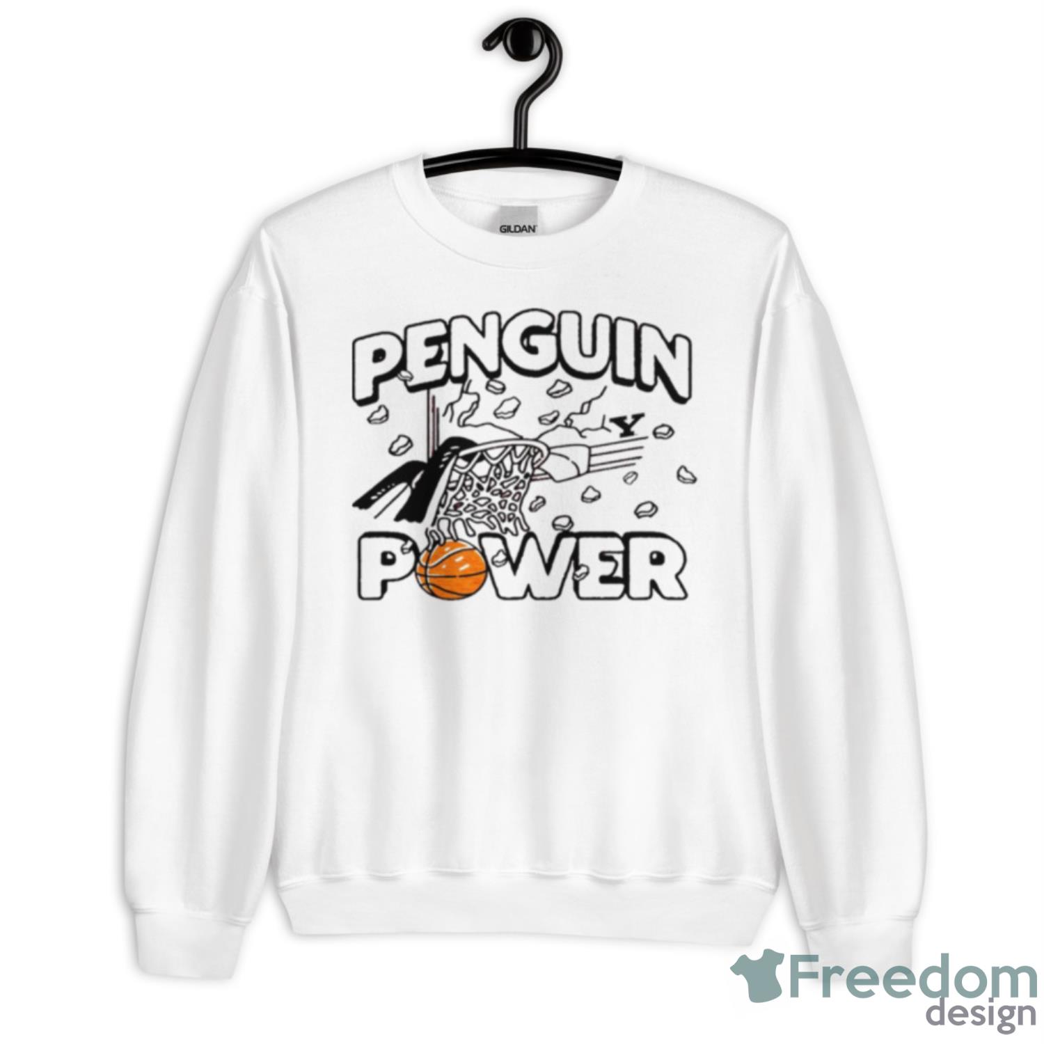 Penguin Power Shirt - Unisex Heavy Blend Crewneck Sweatshirt