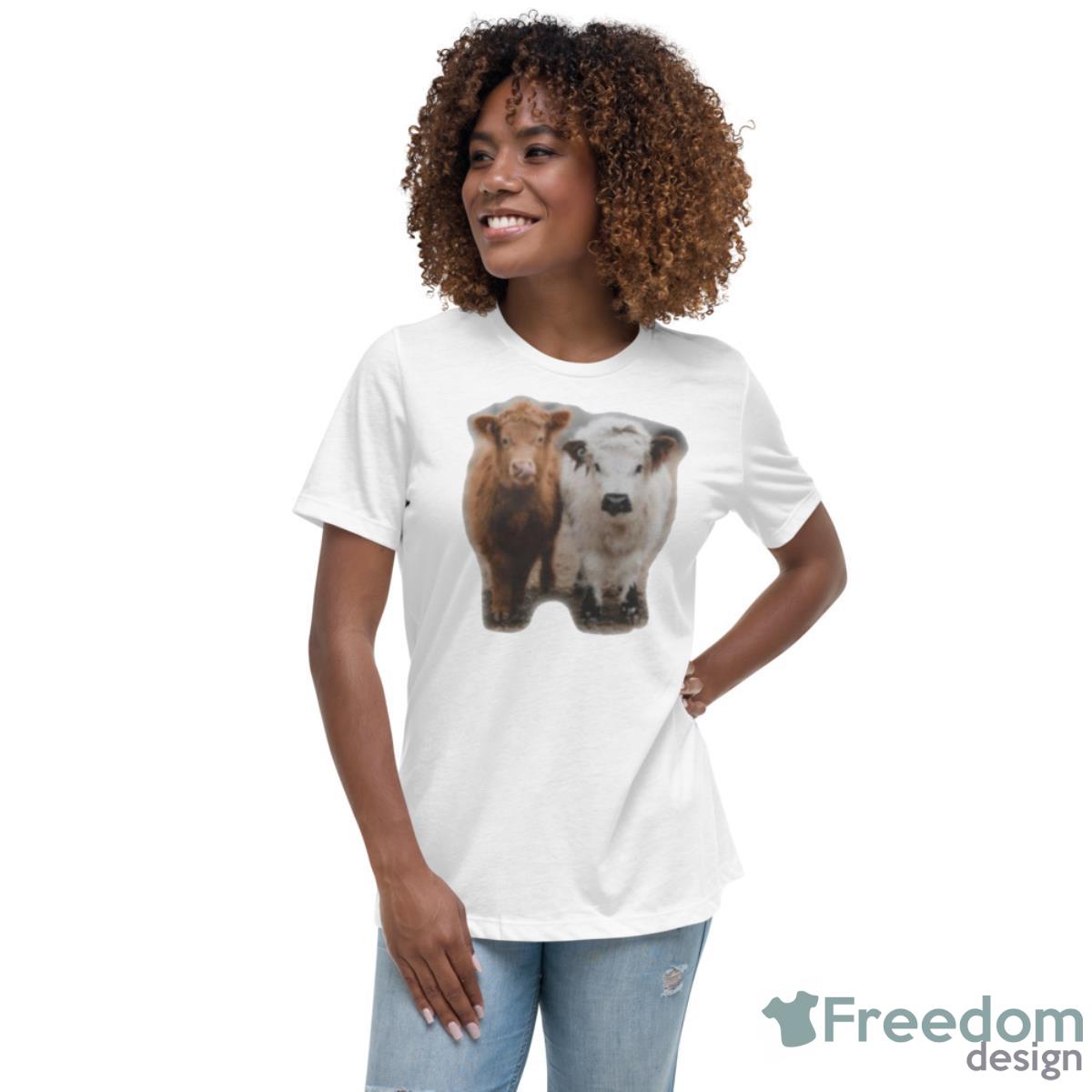 Petunia And Poppy Shirt - Womens Relaxed Short Sleeve Jersey Tee Petunia And Poppy Shirt - Womens Relaxed Short Sleeve Jersey Tee