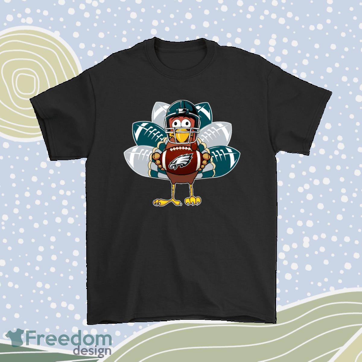 Philadelphia Eagles Turkey Football Thanksgiving Shirt Product Photo 1