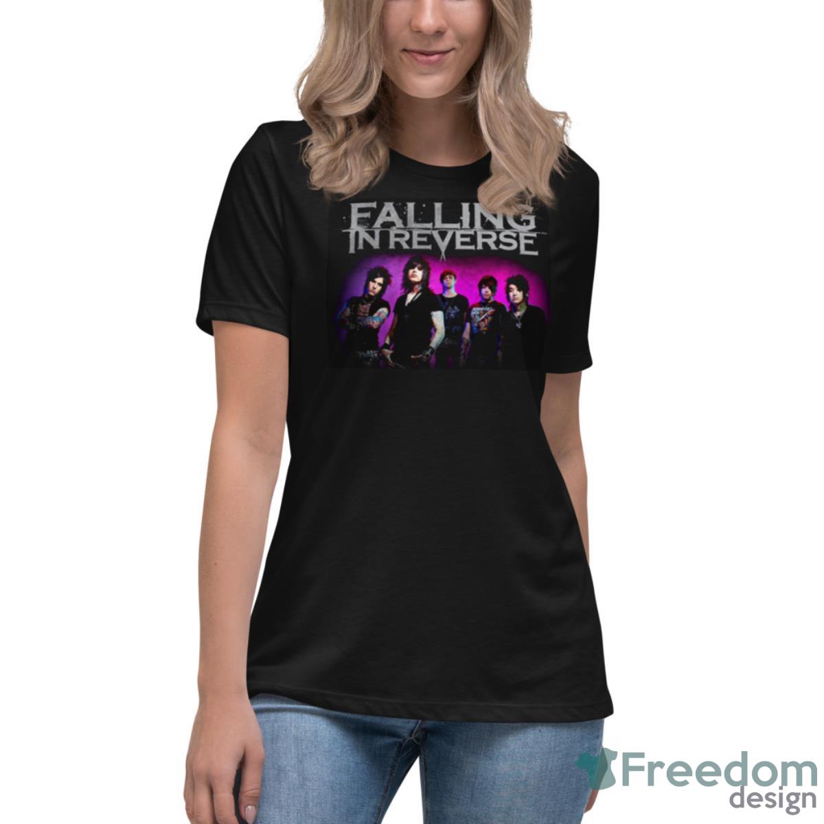 Pick Up The Phone Falling In Reverse Shirt - Womens Relaxed Short Sleeve Jersey Tee Pick Up The Phone Falling In Reverse Shirt - Womens Relaxed Short Sleeve Jersey Tee