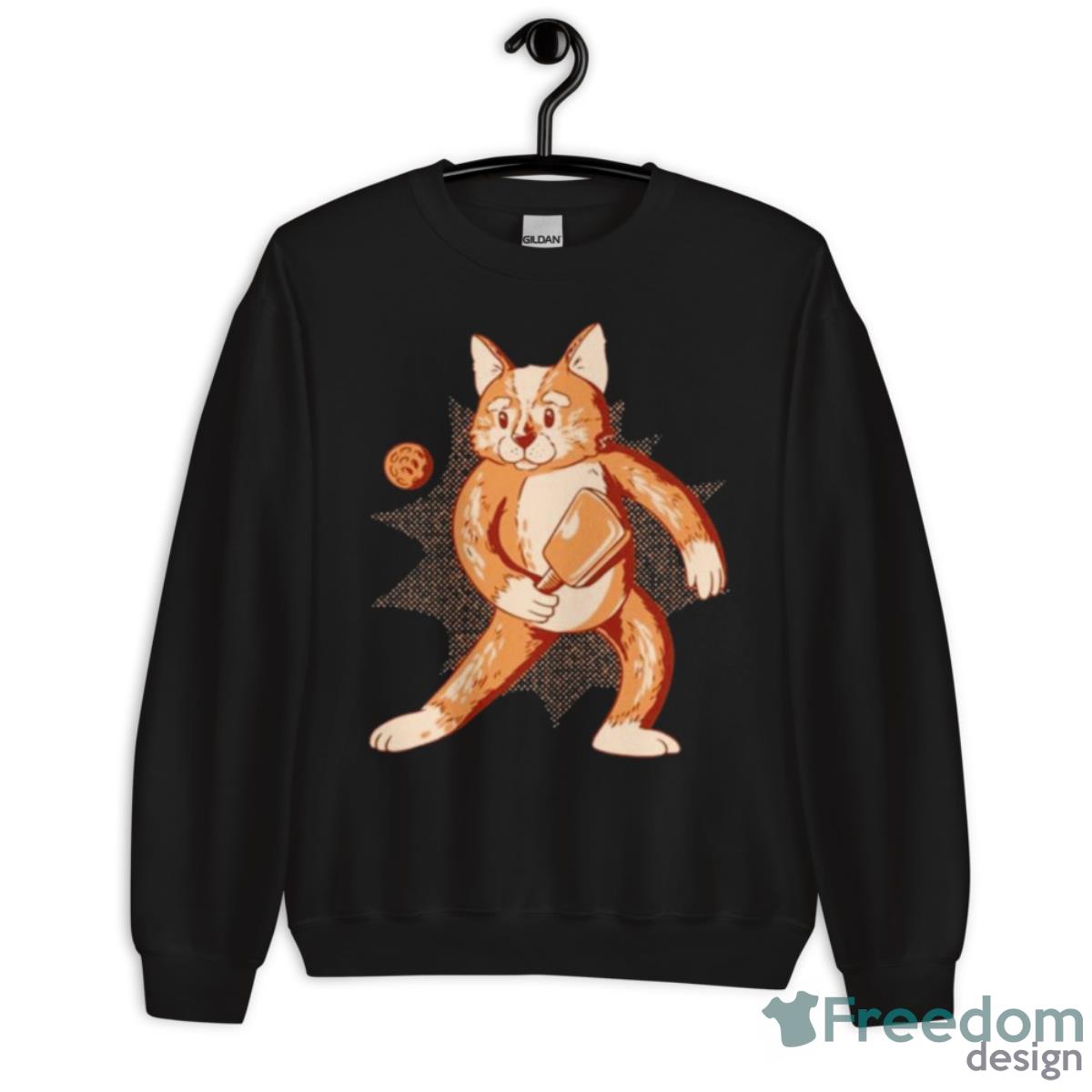 Pickleball Cat Shirt - Unisex Crewneck Sweatshirt Pickleball Cat Shirt - Unisex Crewneck Sweatshirt