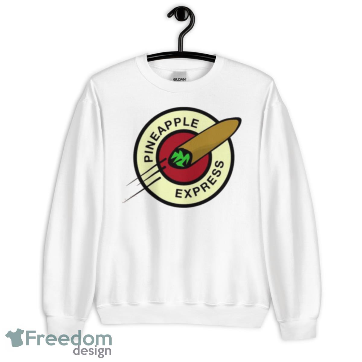 Pineapple Express Weed Logo The Futurama Shirt - Unisex Heavy Blend Crewneck Sweatshirt