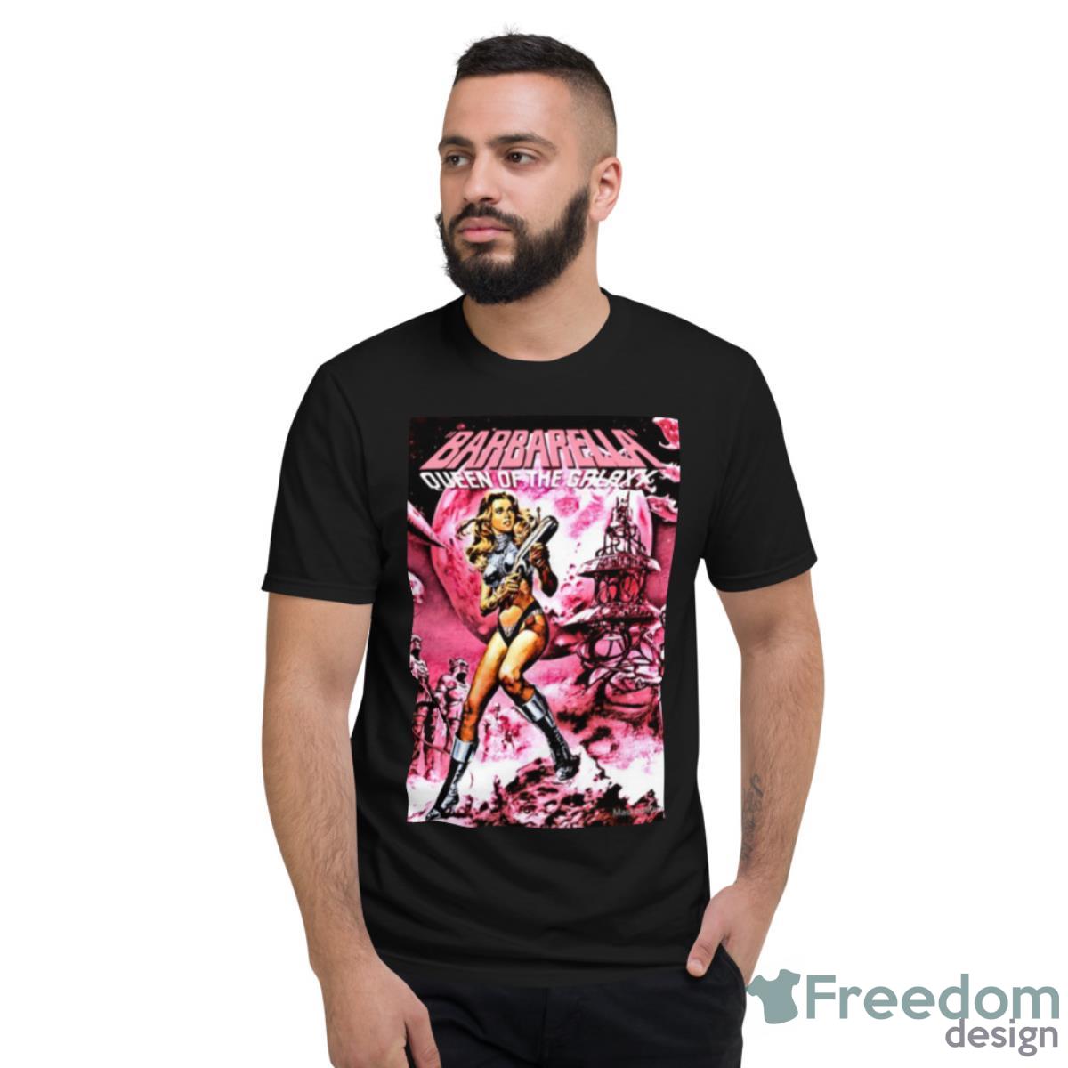 Pink Barbarella Jane Fonda Queen Of The Galaxy Shirt - Short Sleeve T-Shirt