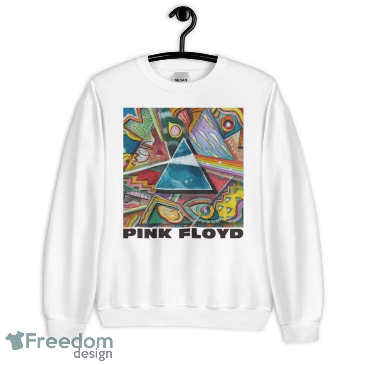 Pink Floyd Picasso Prism Artwork Shirt - Unisex Heavy Blend Crewneck Sweatshirt