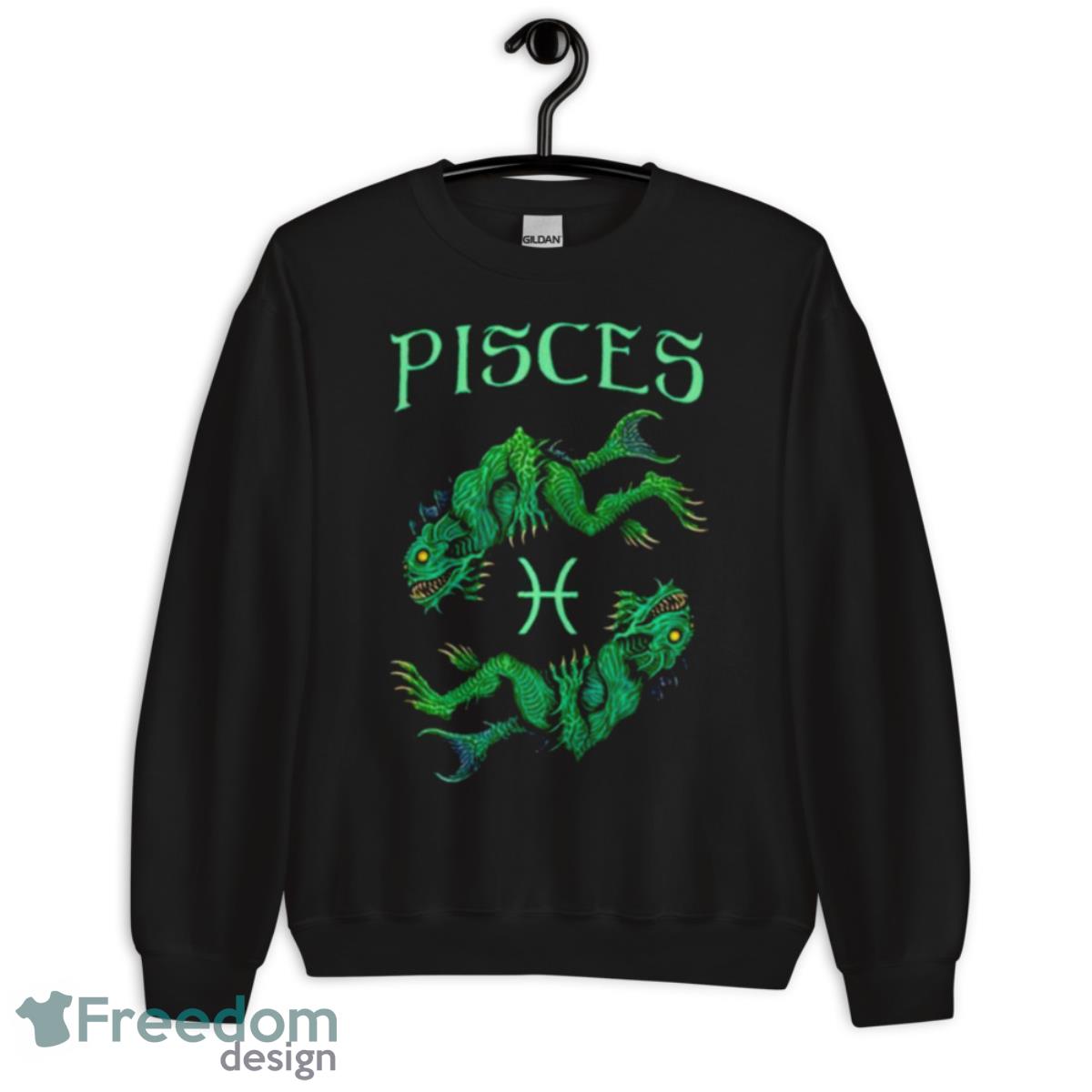 Pisces Azhmodai 2019 Zodiac Sign Shirt - Unisex Crewneck Sweatshirt Pisces Azhmodai 2019 Zodiac Sign Shirt - Unisex Crewneck Sweatshirt