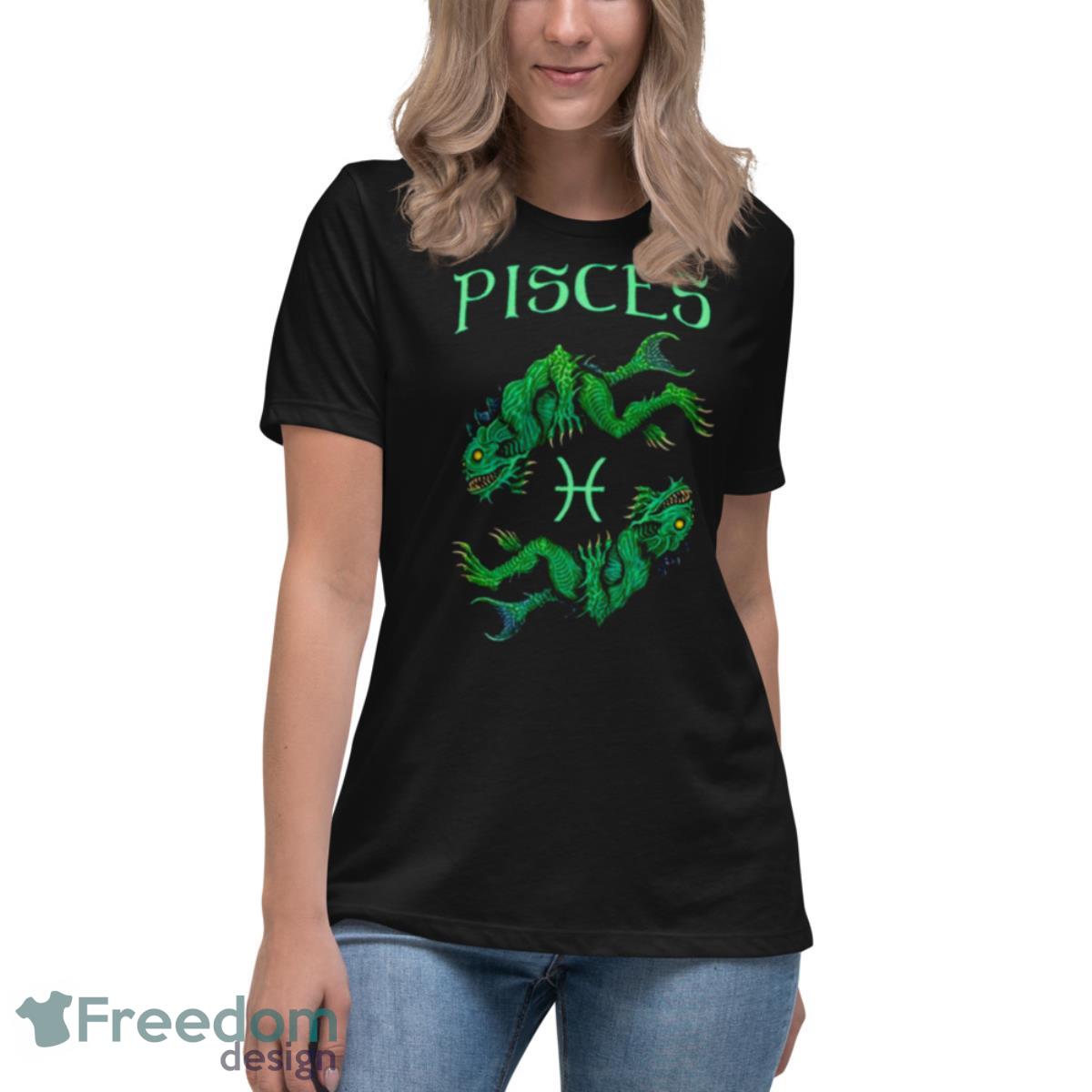 Pisces Azhmodai 2019 Zodiac Sign Shirt - Womens Relaxed Short Sleeve Jersey Tee Pisces Azhmodai 2019 Zodiac Sign Shirt - Womens Relaxed Short Sleeve Jersey Tee