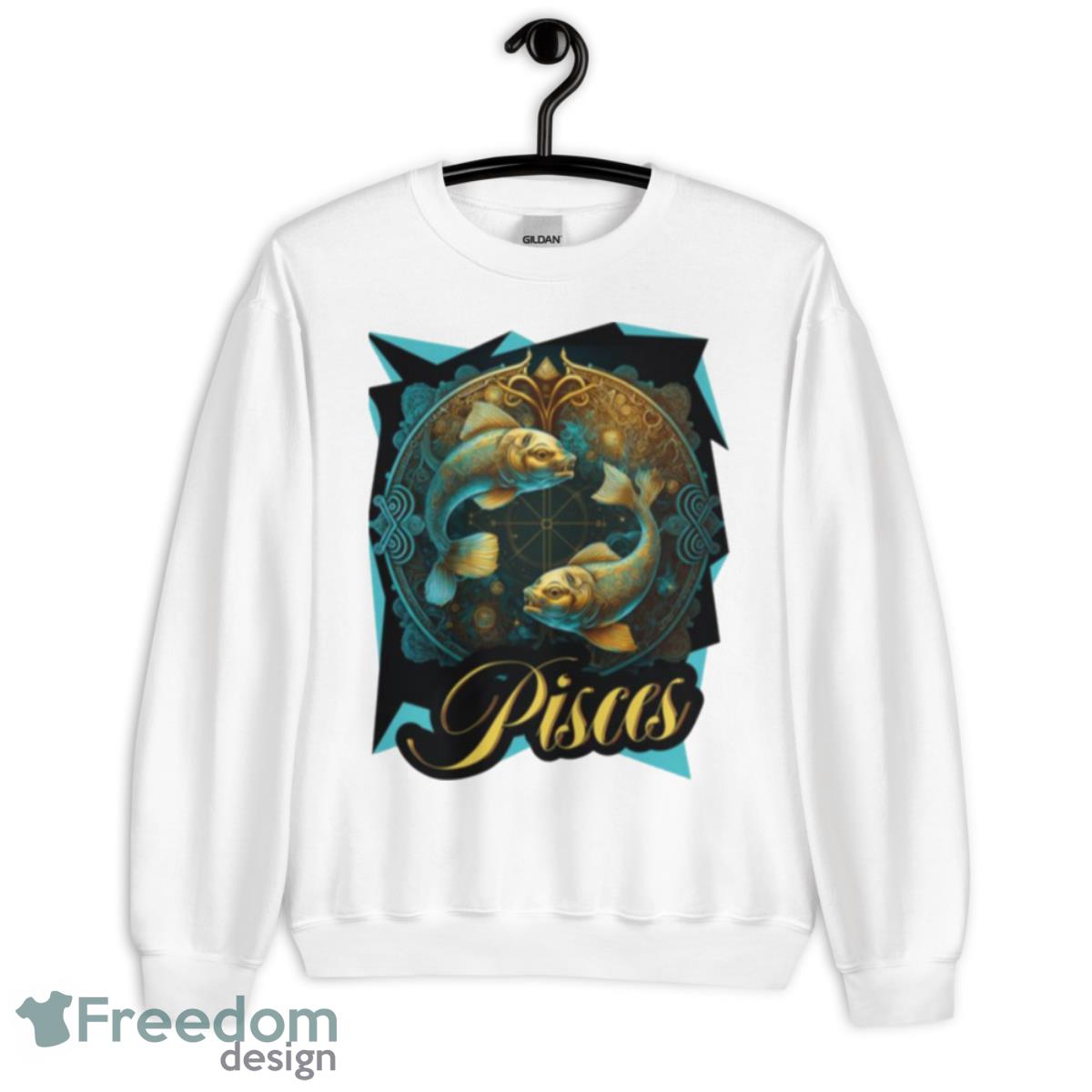 Pisces Zodiac Sign Shirt - Unisex Heavy Blend Crewneck Sweatshirt