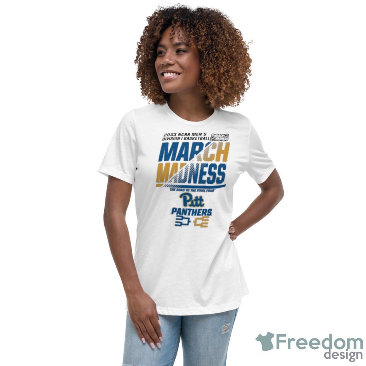 Pitt Panthers Men’s Basketball 2023 NCAA March Madness The Road To Final Four Shirt