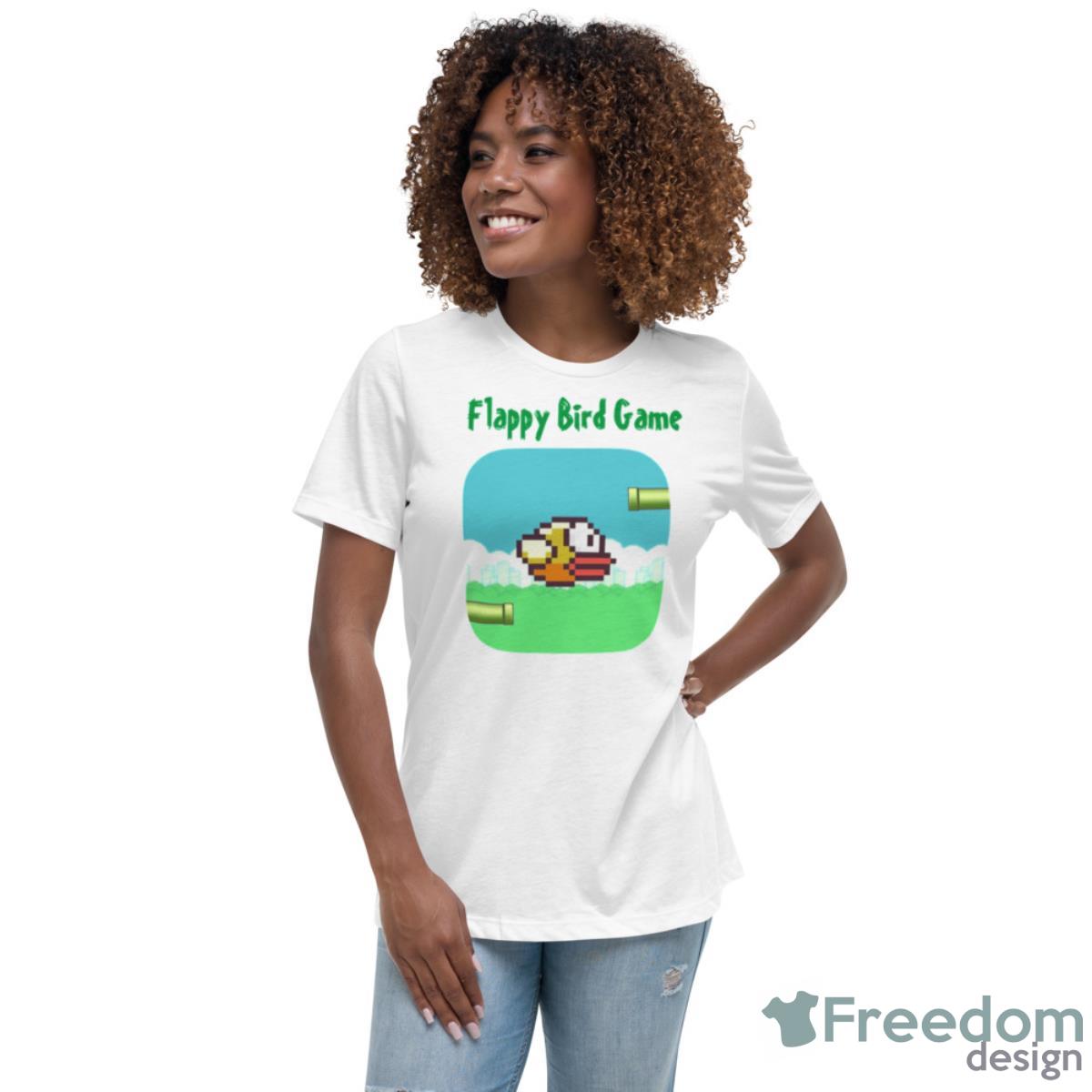 Pixel Art Flappy Bird Game Shirt