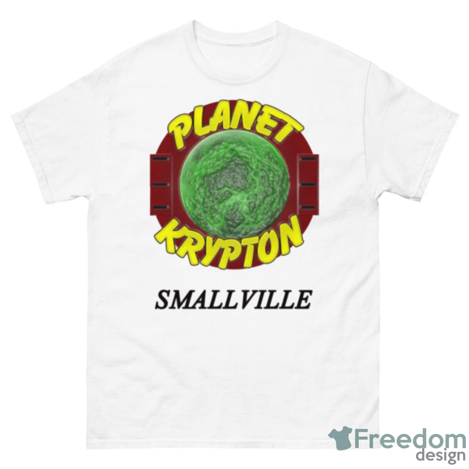 Planet Krypton Smallville Series Shirt - 500 Men’s Classic Tee Gildan