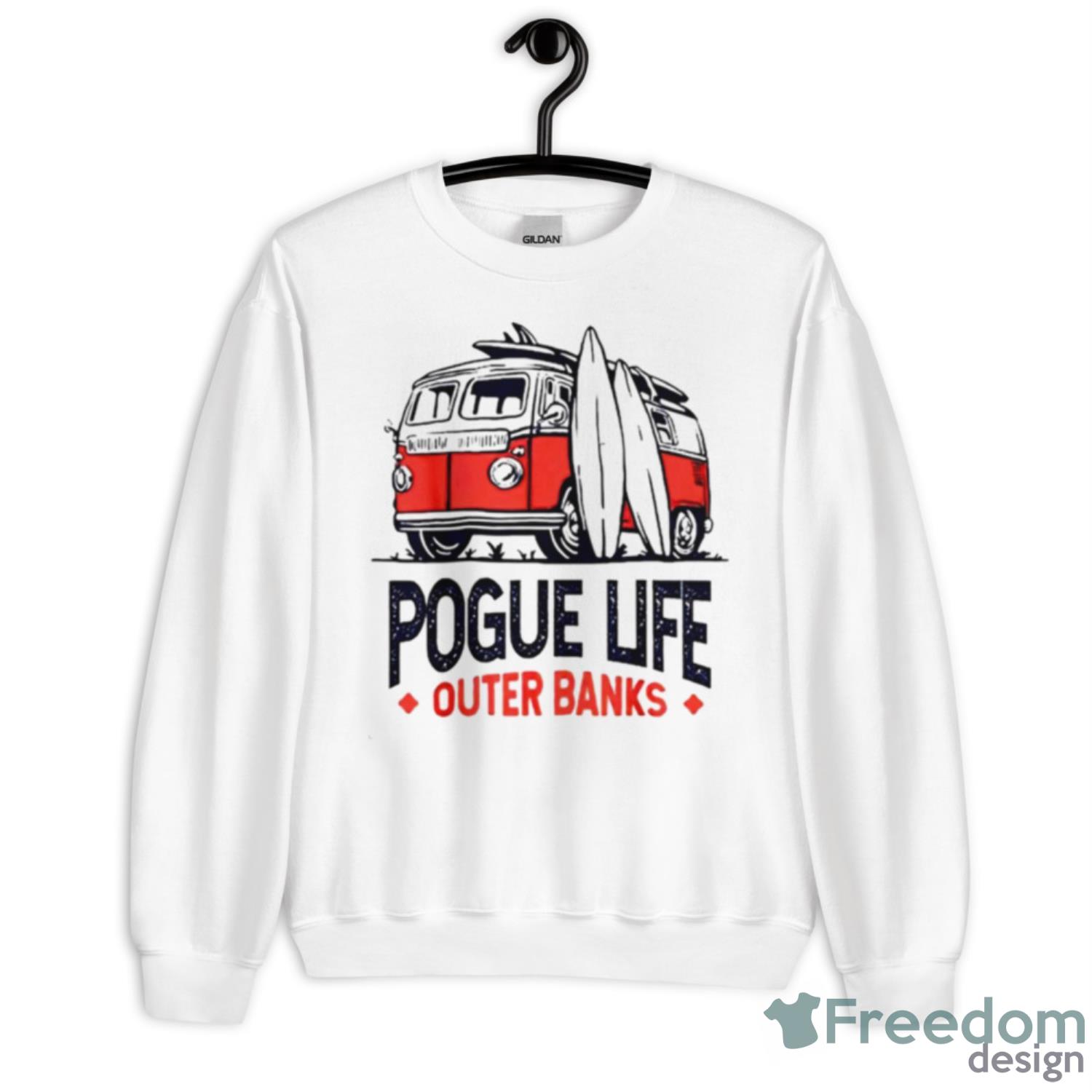 Pogue Life Outer Banks Shirt - Unisex Heavy Blend Crewneck Sweatshirt