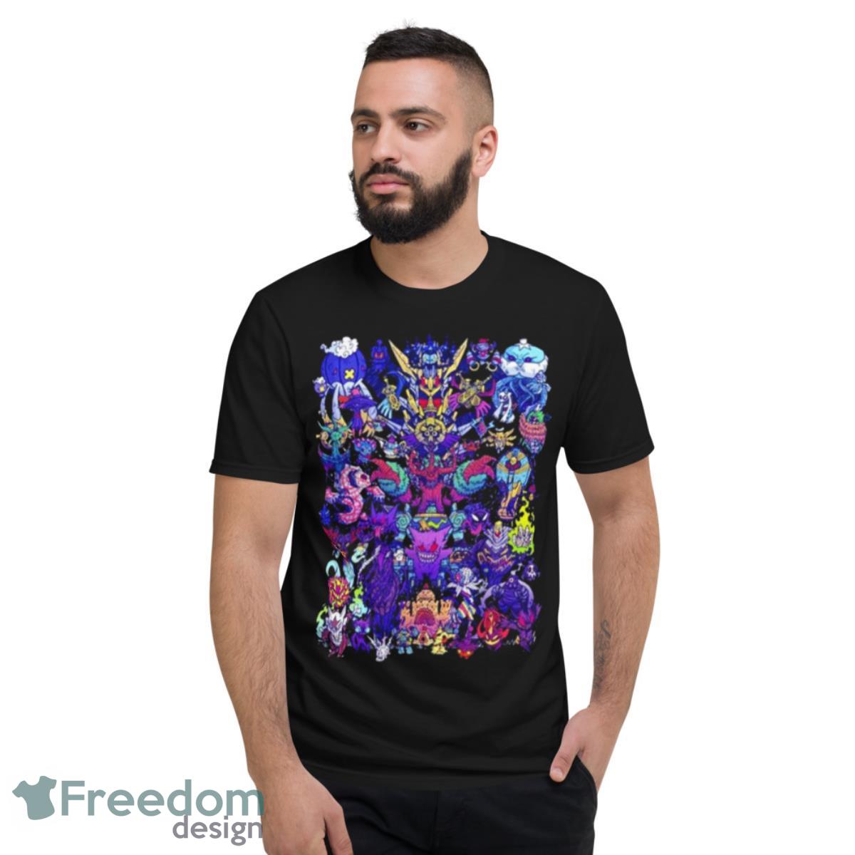 Pokemon Ghost Type Shirt - Short Sleeve T-Shirt