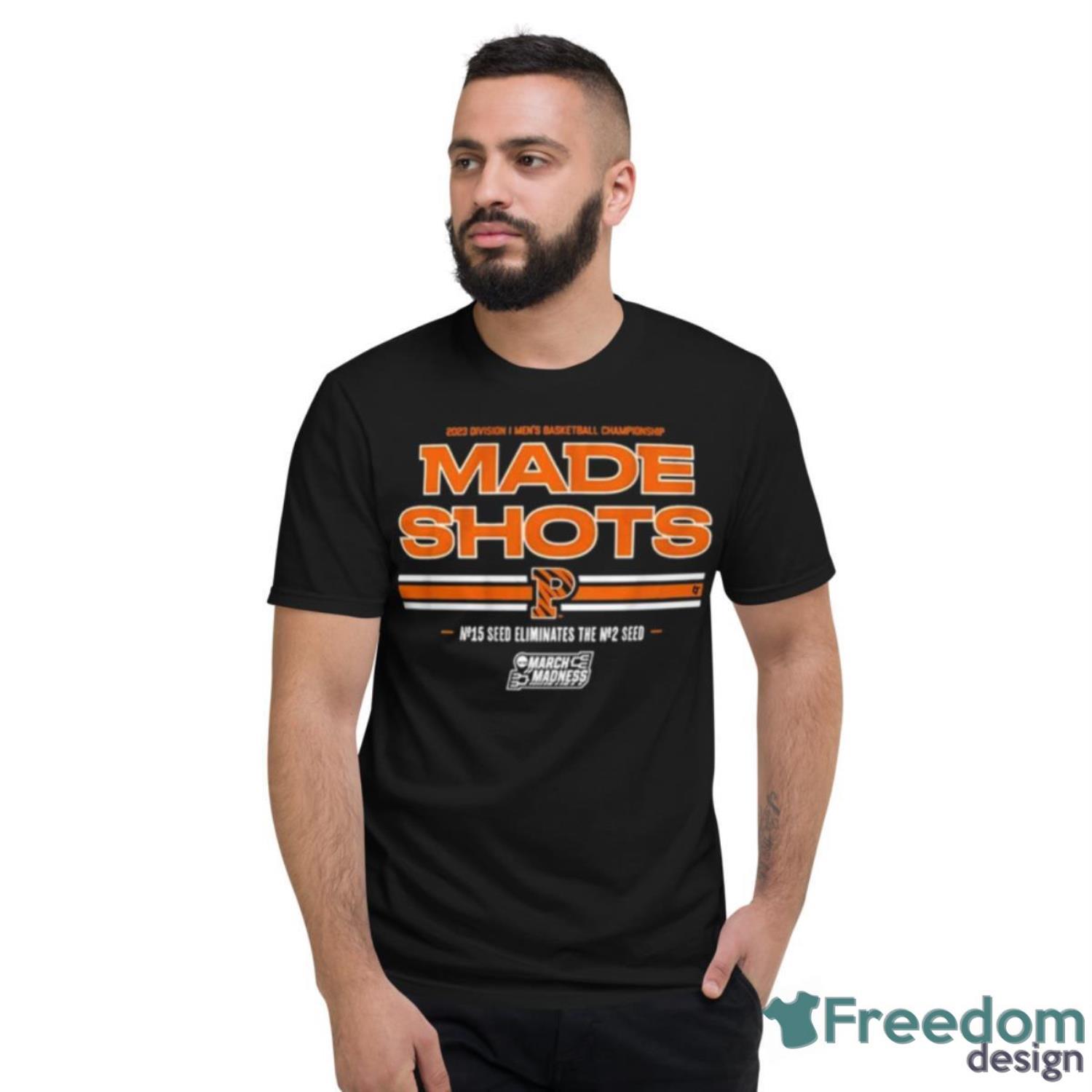 Princeton Basketball Made Shots 2023 NCAA March Madness Shirt - Short Sleeve T-Shirt