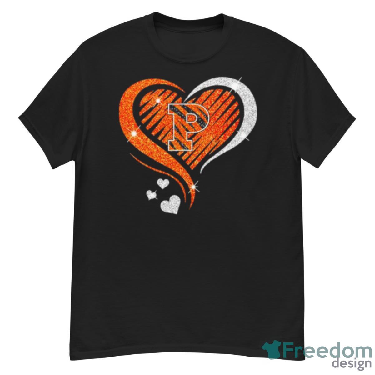 Princeton Tigers Basketball Love Heart Diamond 2023 NCAA Shirt - G500 Men’s Classic T-Shirt