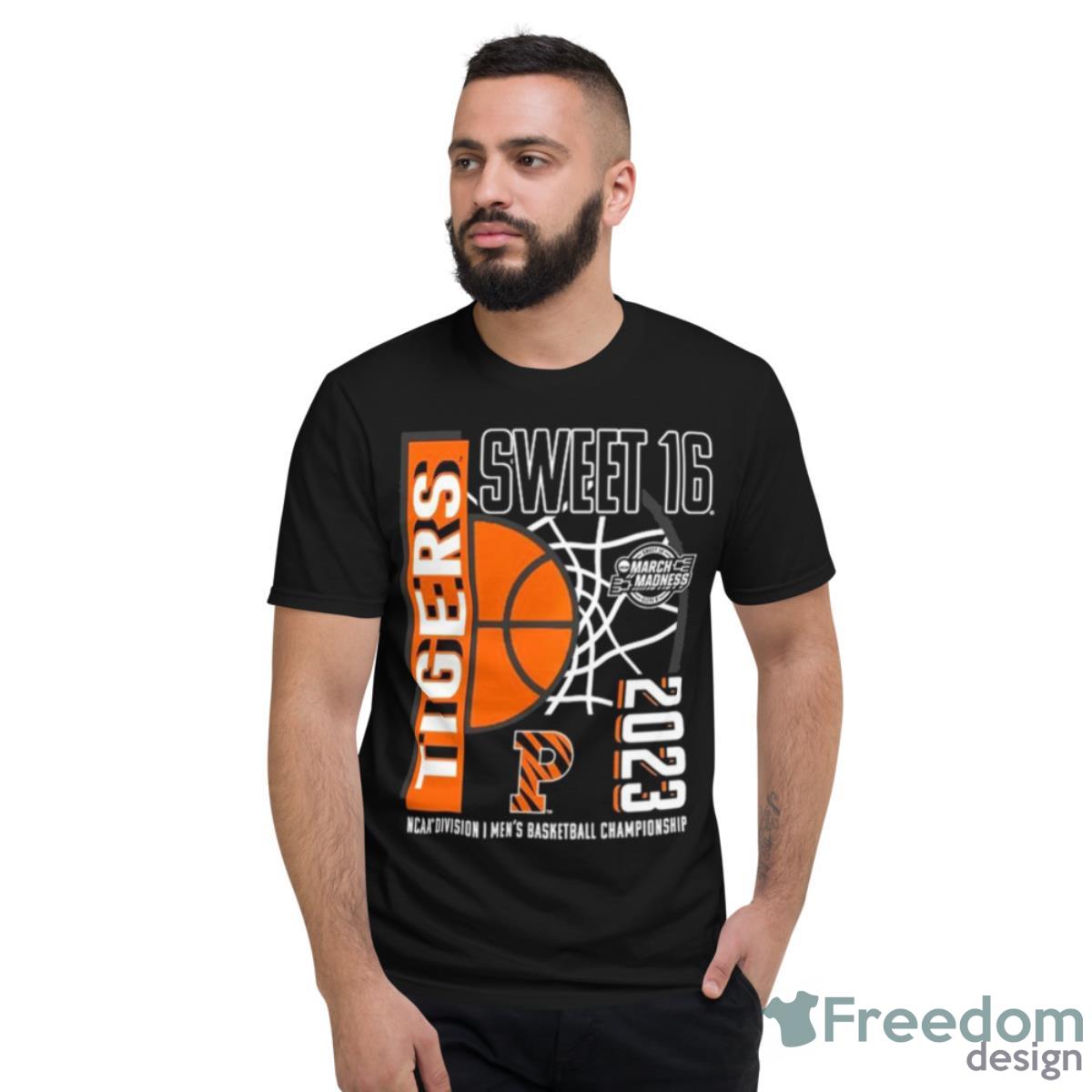 Princeton Tigers Men’s Basketball NCAA March Madness Sweet Sixteen 2023 Shirt - Short Sleeve T-Shirt