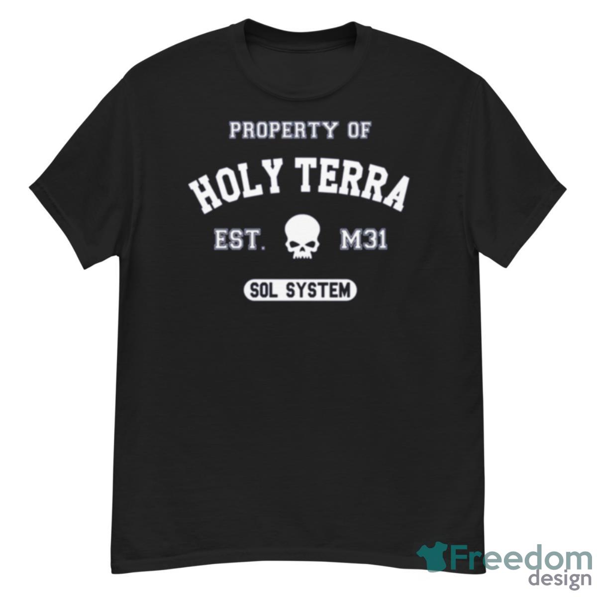 Property Of Terra White Warhammer Shirt - G500 Men’s Classic T-Shirt