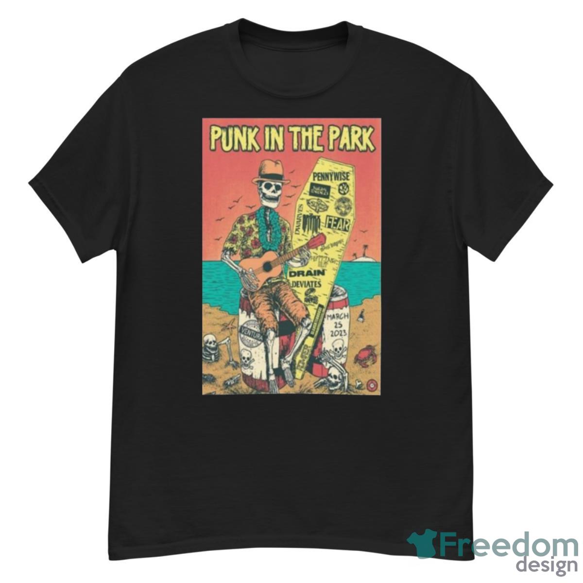 Punk In The Park March 25 2023 Ventura County Fairgrounds Ventura CA Shirt - G500 Men’s Classic T-Shirt