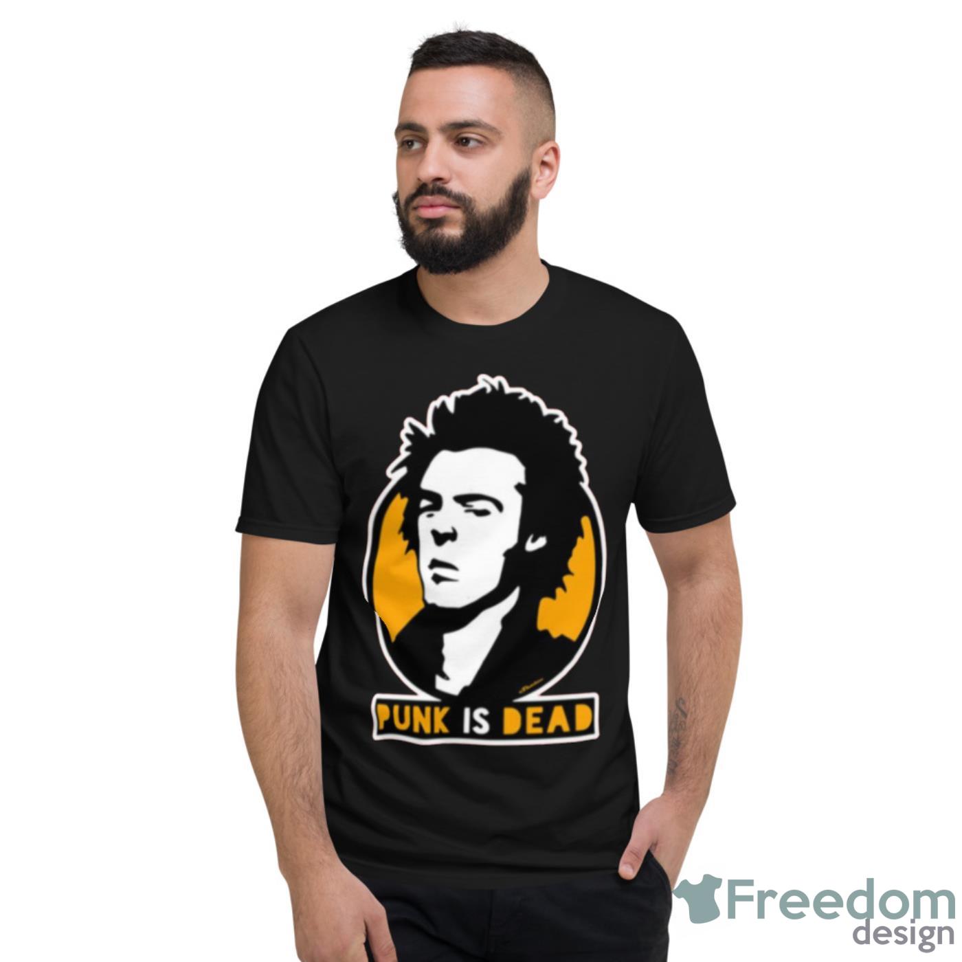 Punk Is Dead Sid Vicious Shirt - Short Sleeve T-Shirt