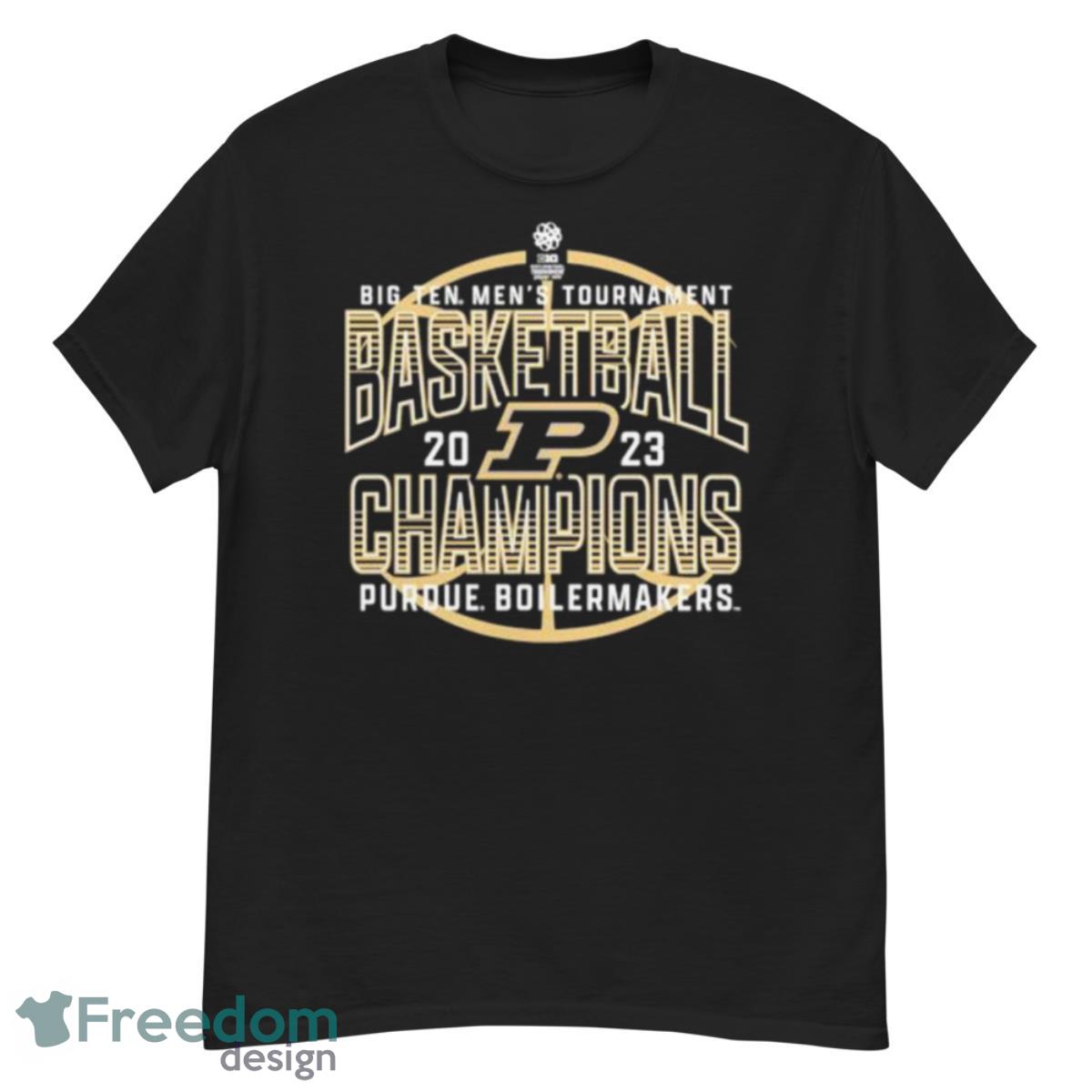 Purdue Boilermakers 2023 Big Ten Men’s Basketball Conference Tournament Champions Shirts - G500 Men’s Classic T-Shirt