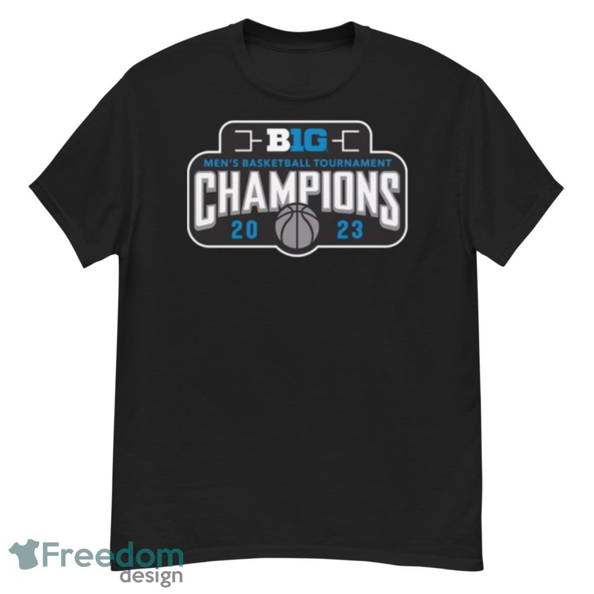 Purdue Boilermakers Zephyr 2023 Big Ten Men’s Basketball Conference Tournament Champions Locker Room Adjustable Shirt - G500 Men’s Classic T-Shirt