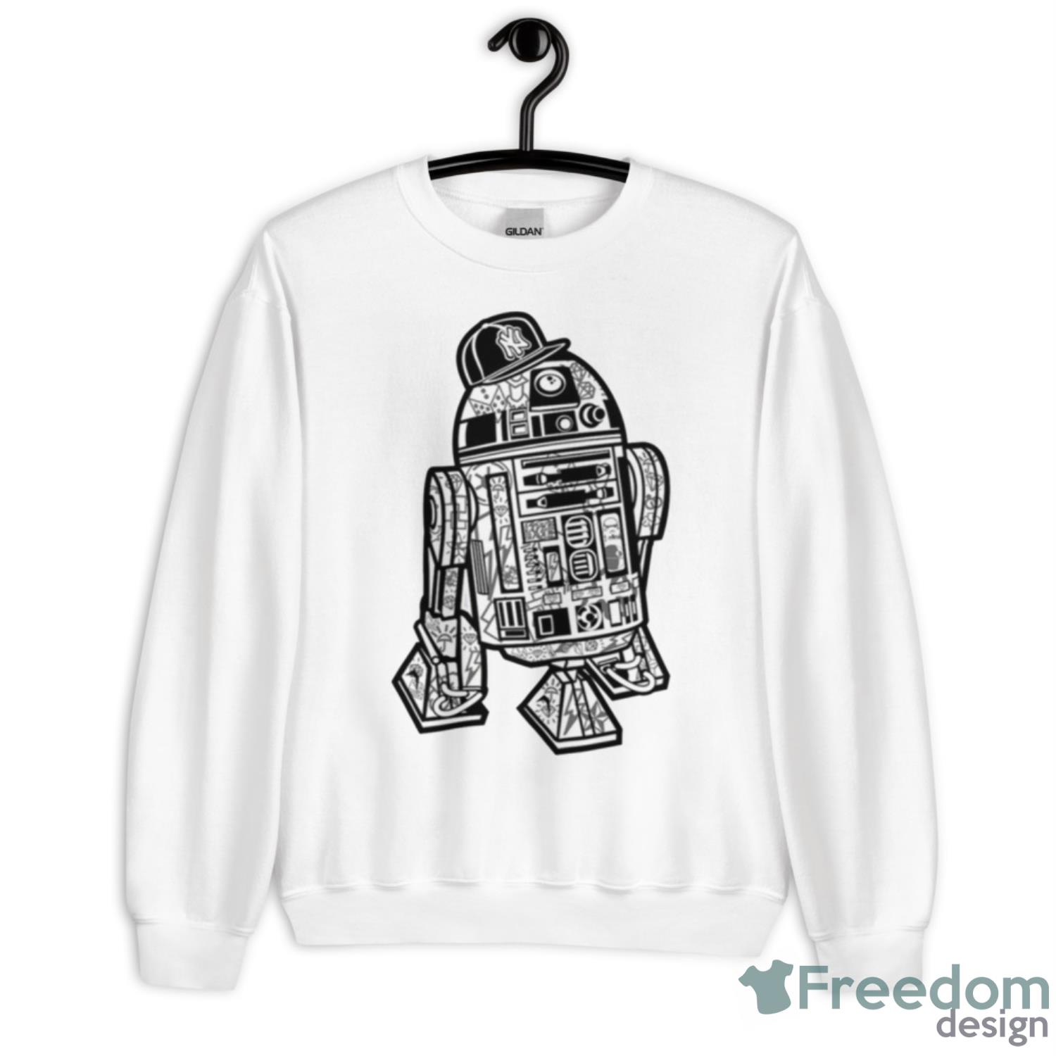 R2 D2 Street Star Wars Shirt - Unisex Heavy Blend Crewneck Sweatshirt