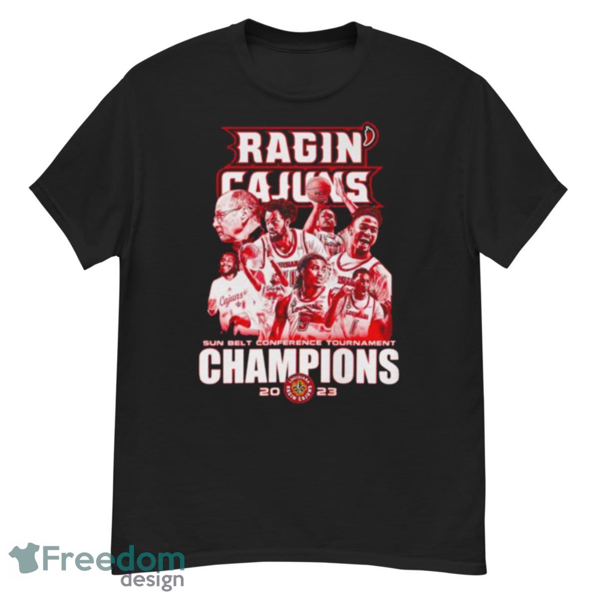 Ragin Cajuns Sun Belt Conference Tournament Champions 2023 Shirt - G500 Men’s Classic T-Shirt