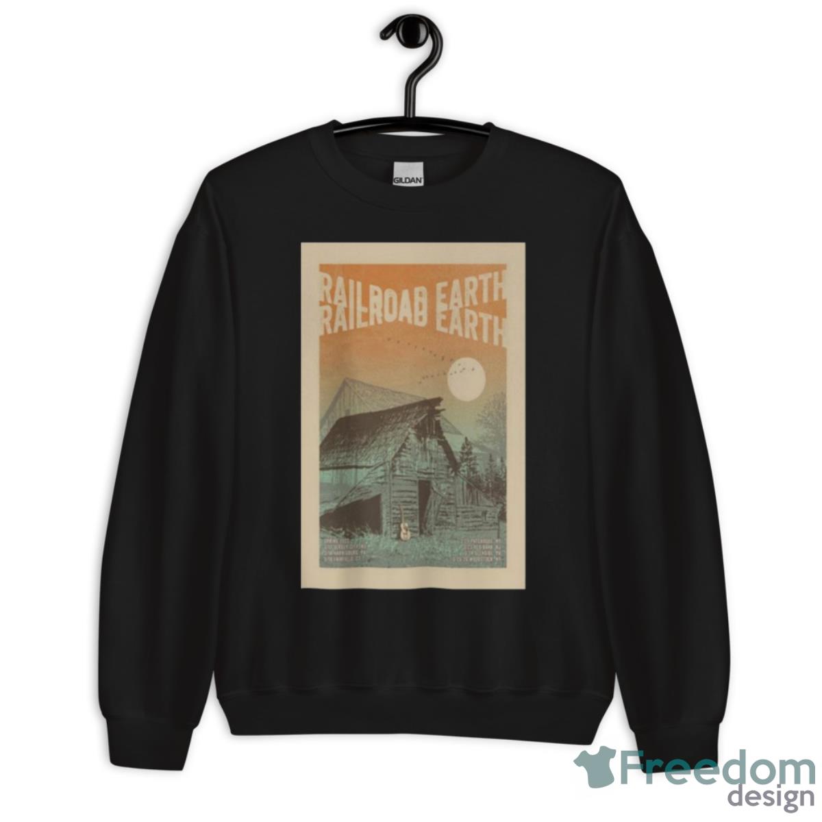 Railroad Earth Spring East Coast Tour 2023 Poster Shirt - Unisex Crewneck Sweatshirt Railroad Earth Spring East Coast Tour 2023 Poster Shirt - Unisex Crewneck Sweatshirt