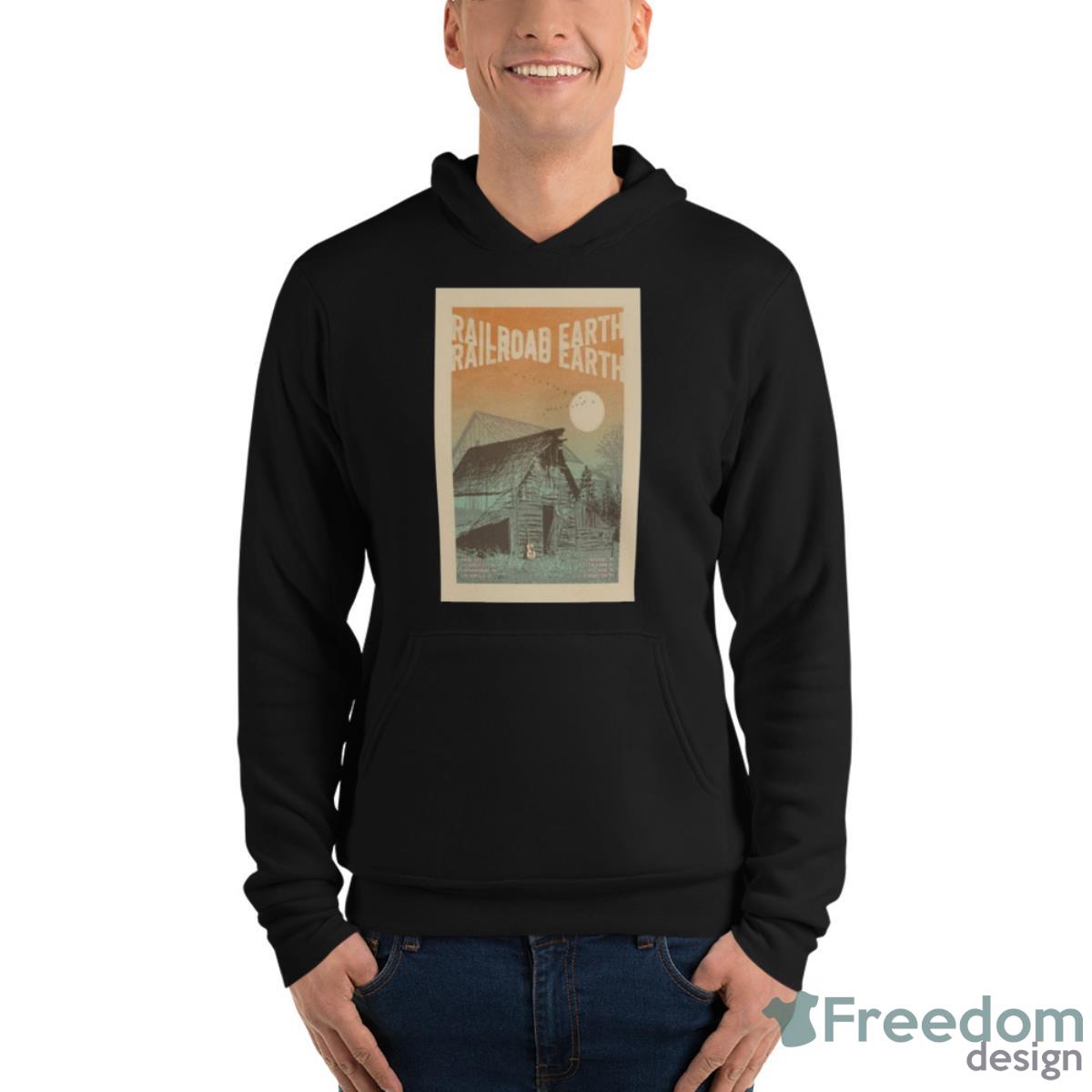 Railroad Earth Spring East Coast Tour 2023 Poster Shirt - Unisex Fleece Pullover Hoodie Railroad Earth Spring East Coast Tour 2023 Poster Shirt - Unisex Fleece Pullover Hoodie
