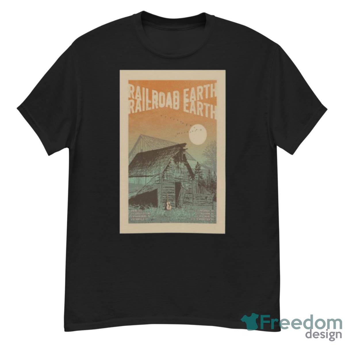 Railroad Earth Spring East Coast Tour 2023 Poster Shirt - G500 Men’s Classic T-Shirt