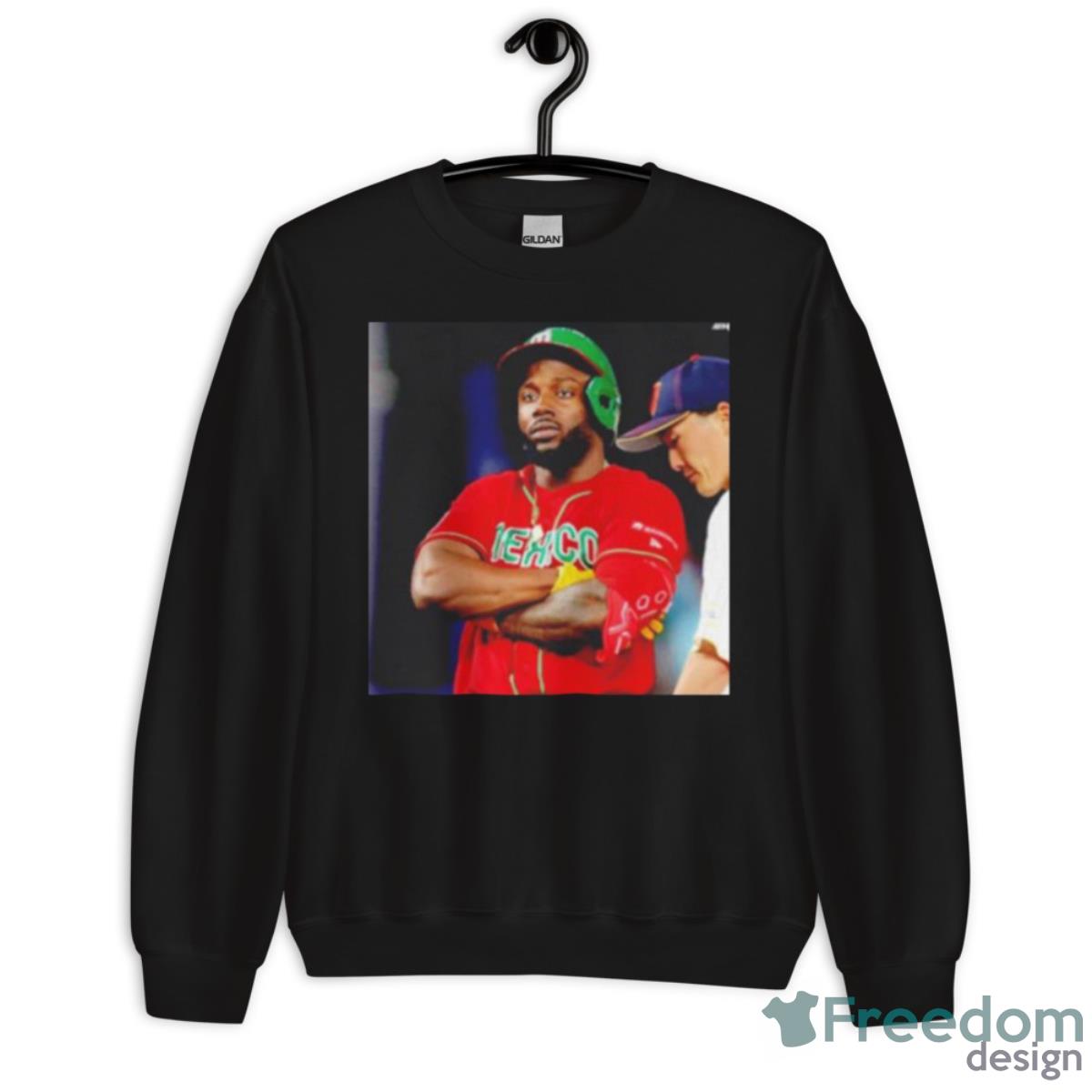 Randy Arozarena Mexico Shirt image Randy Arozarena Mexico Shirt - Unisex Crewneck Sweatshirt