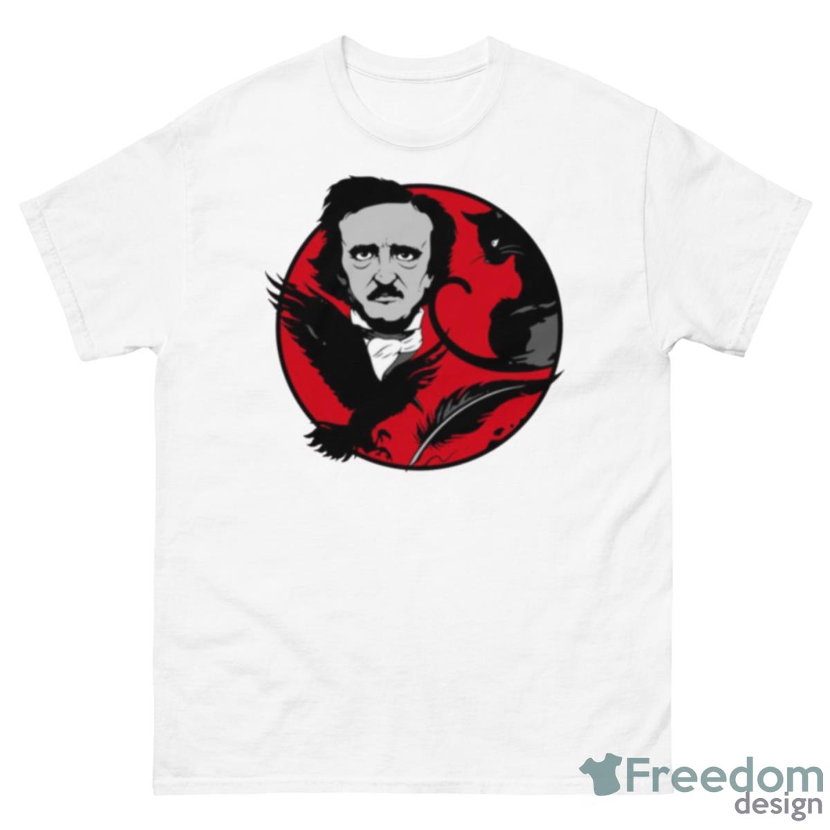 Ravens Edgar Allan Poe Bird Vintage Shirt - 500 Men’s Classic Tee Gildan