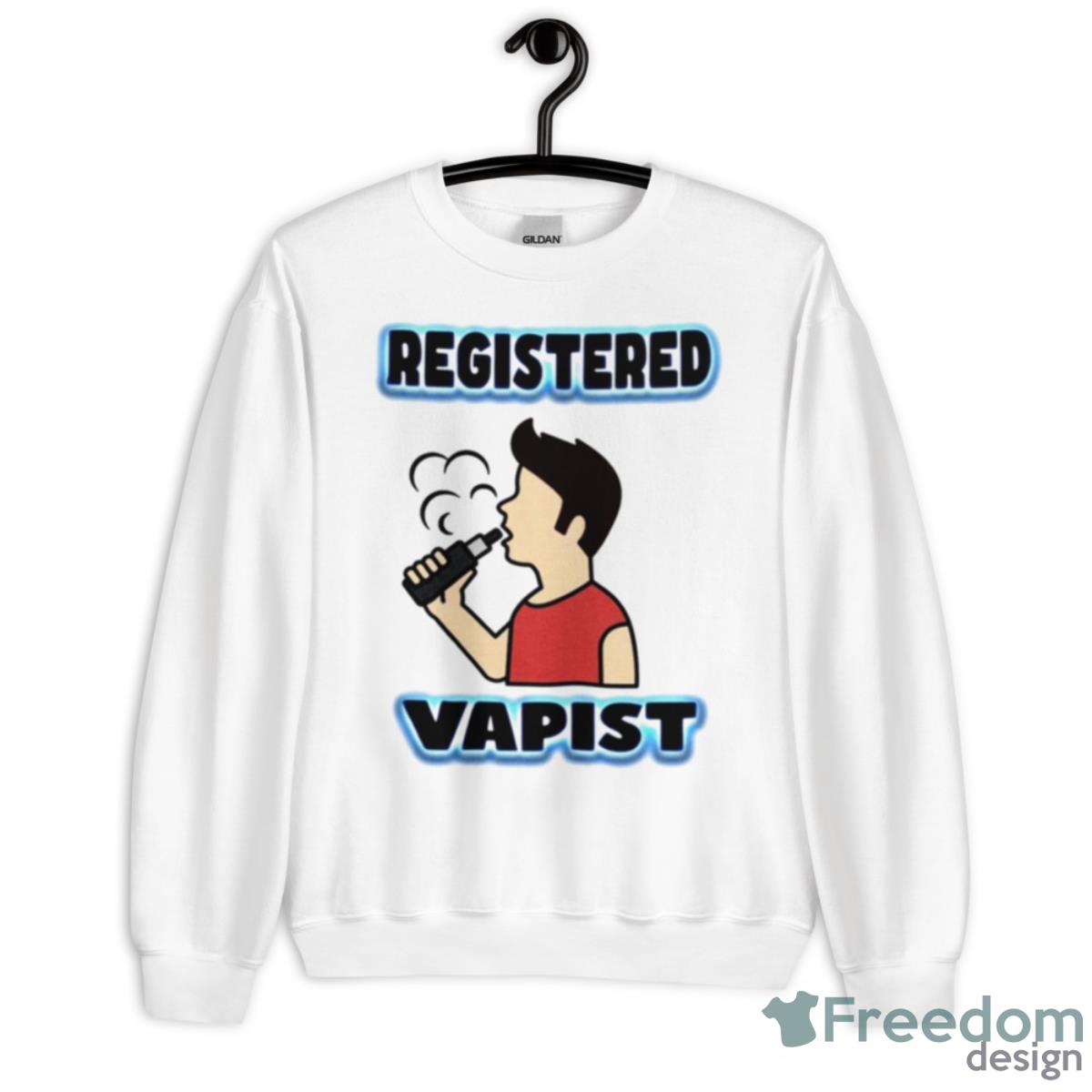 Registered Vapist Shirt - Unisex Heavy Blend Crewneck Sweatshirt