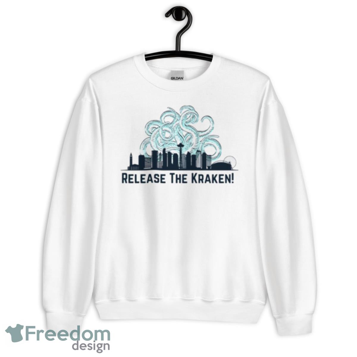 Release The Kraken Seattle Kraken Shirt - Unisex Heavy Blend Crewneck Sweatshirt