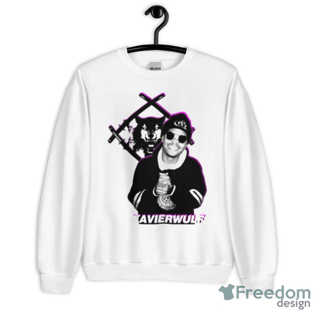 Request Refused Xavier Wulf Shirt - Unisex Heavy Blend Crewneck Sweatshirt