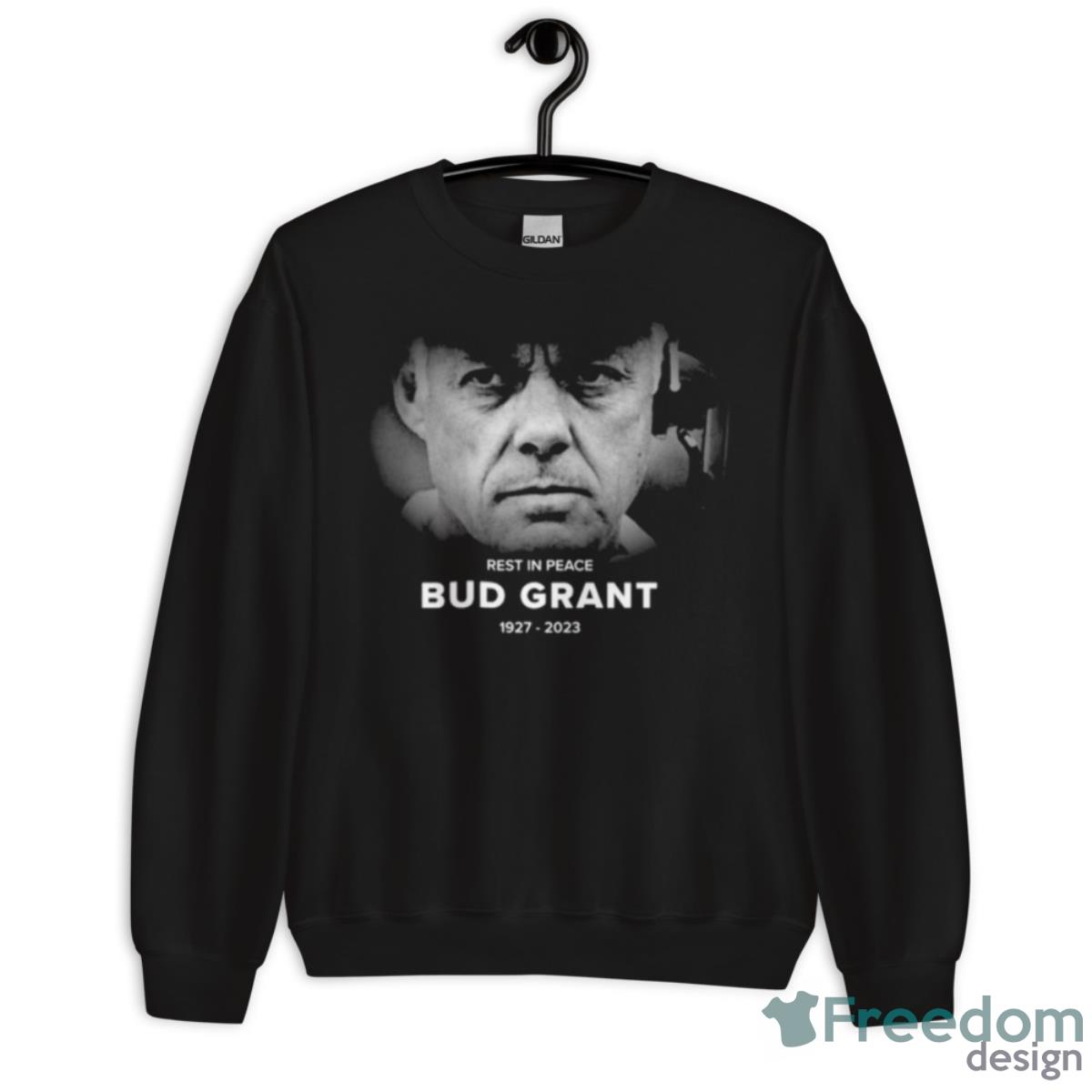 Rest In Peace Bud Grant 1927 2023 Shirt image Rest In Peace Bud Grant 1927 2023 Shirt - Unisex Crewneck Sweatshirt