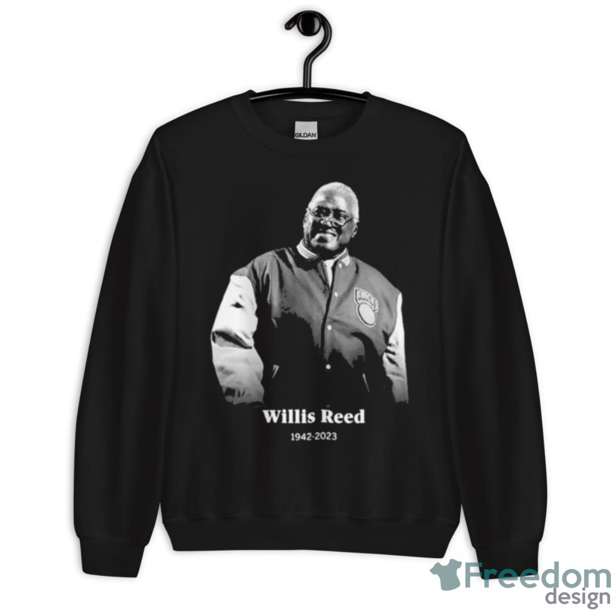 Rest In Peace Willis Reed Thank You For The Memories 1942 2023 Shirt image Rest In Peace Willis Reed Thank You For The Memories 1942 2023 Shirt - Unisex Crewneck Sweatshirt